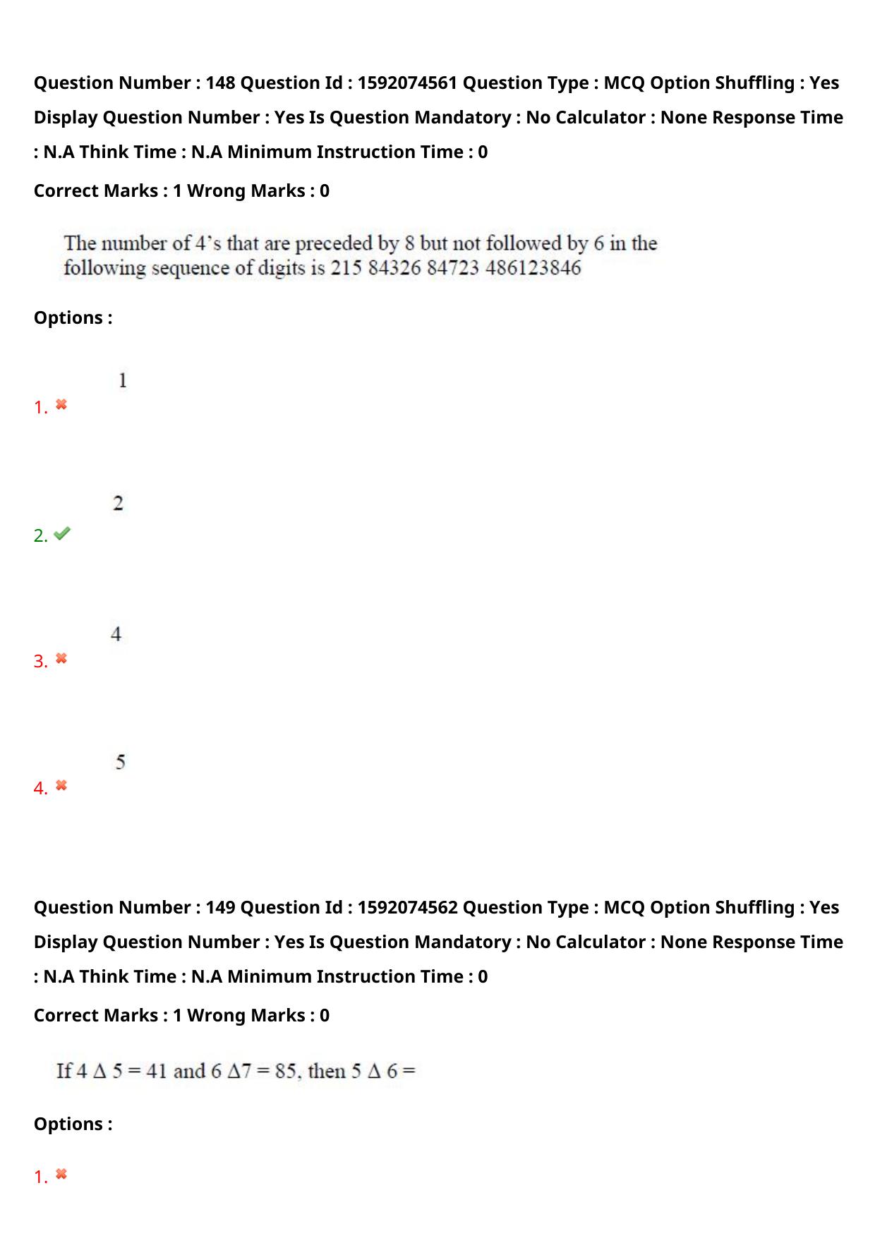 TS ECET 2023 BSC Mathematics Question Paper - Page 111