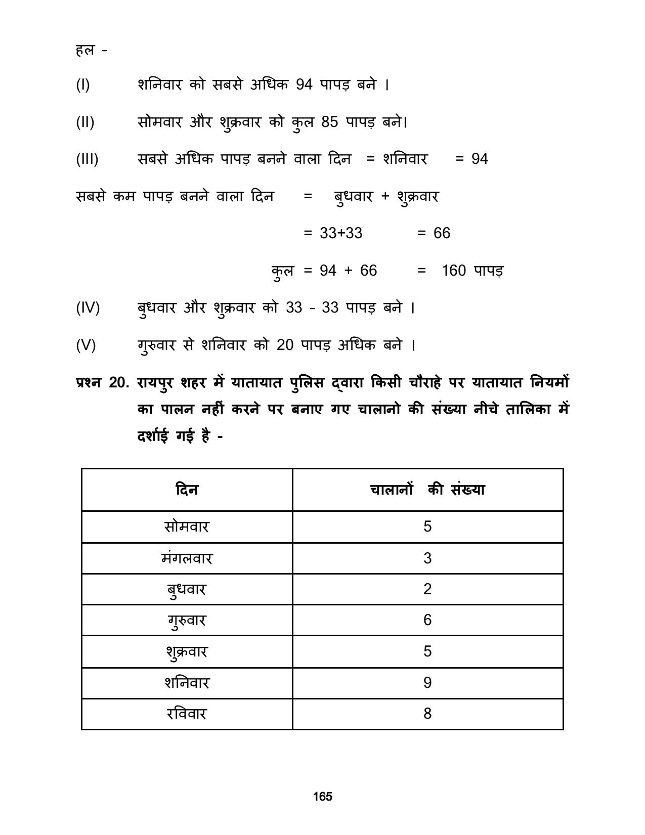 Chhattisgarh Board Class 5 Maths Question Bank - Page 169
