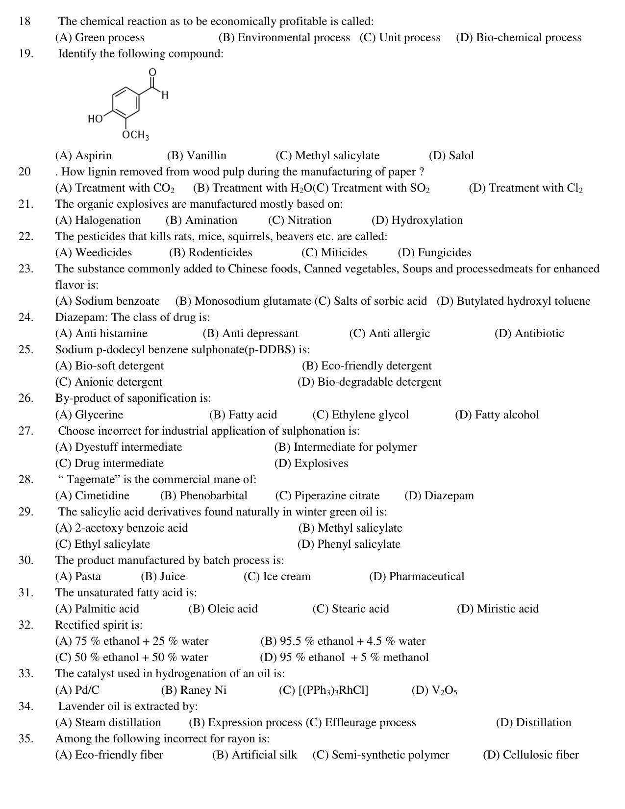 Hemchand North Gujarat University Sample Paper July-Sept 2021: M.Sc. Semester – 3 CH N N-602-(O) : Organic Chemistry Paper Code - 5004 ( Old Course ) - Page 2