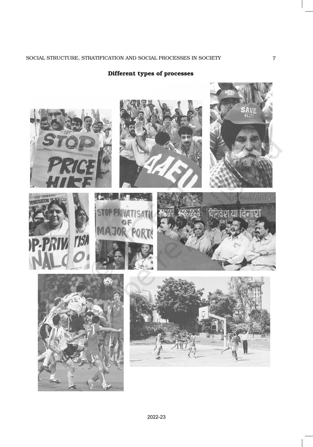 NCERT Book for Class 11 Sociology (Part-II) Chapter 1 Social Structure, Stratification and Social Processes in Society - Page 7
