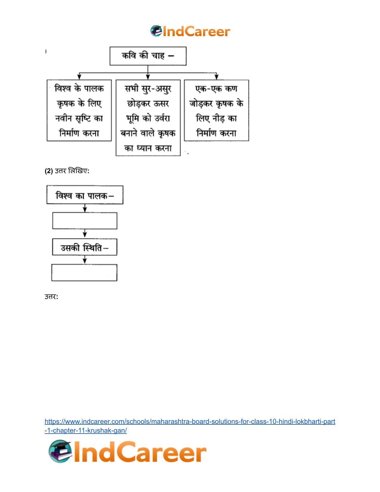 Maharashtra Board Solutions for Class 10- Hindi Lokbharti (Part 1): Chapter 11- कृषक गान - Page 9