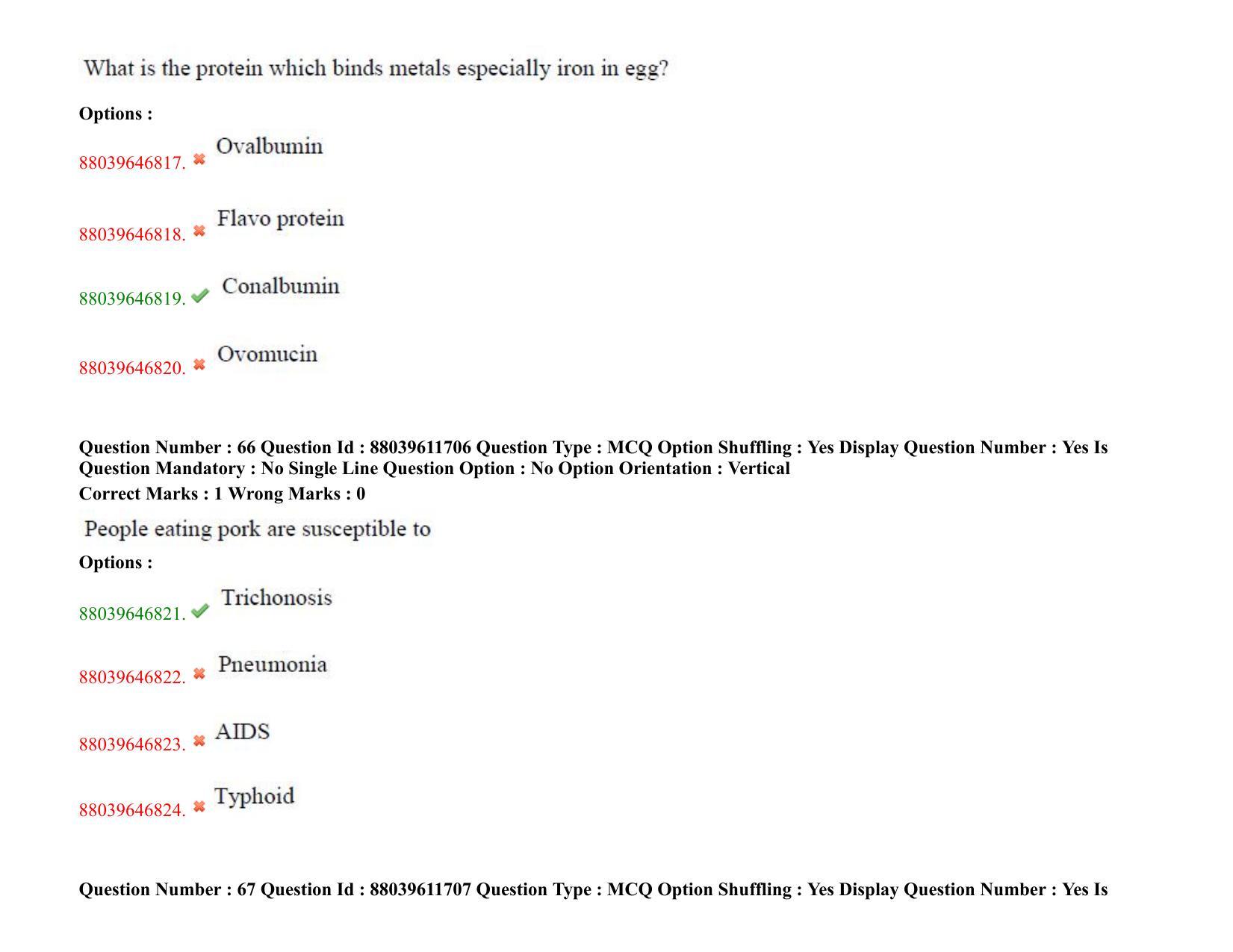 TS PGECET 2020: Food Technology Question Papers - Page 37