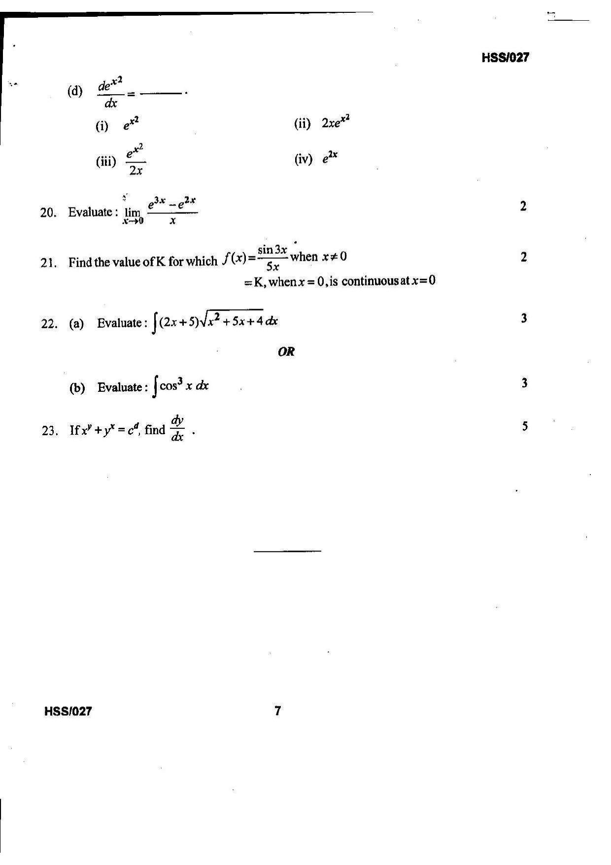 MBSE HSSLC 2023 Commerce Question Paper - Page 15