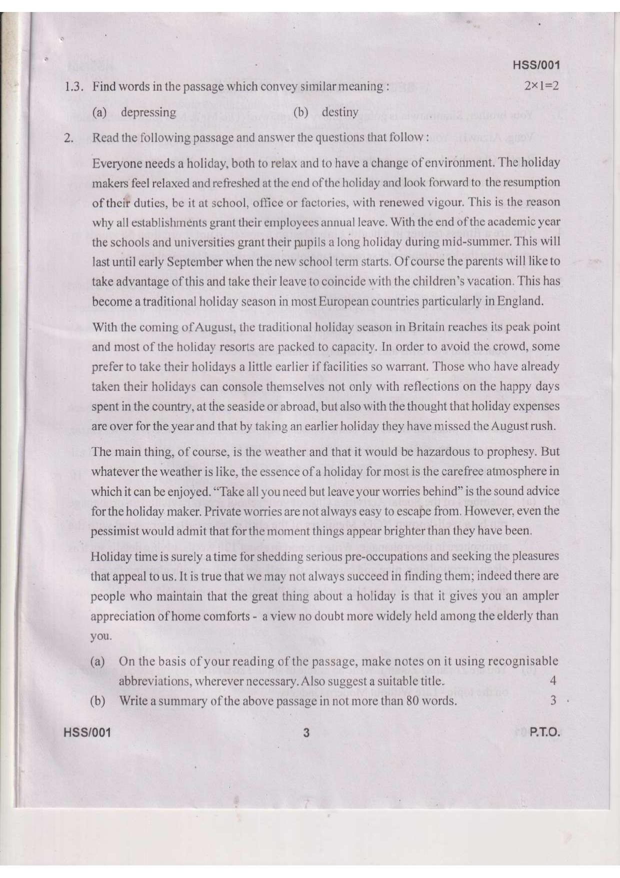 MBSE HSSLC 2023 Commerce Question Paper - Page 26