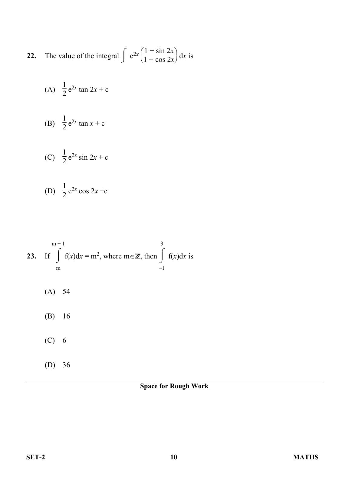 OJEE 2013 Maths Set 2 Question Paper  - Page 8