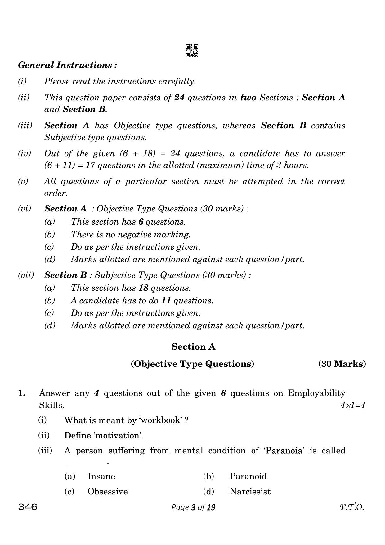 CBSE Class 12 346_Taxation 2023 Question Paper - Page 3