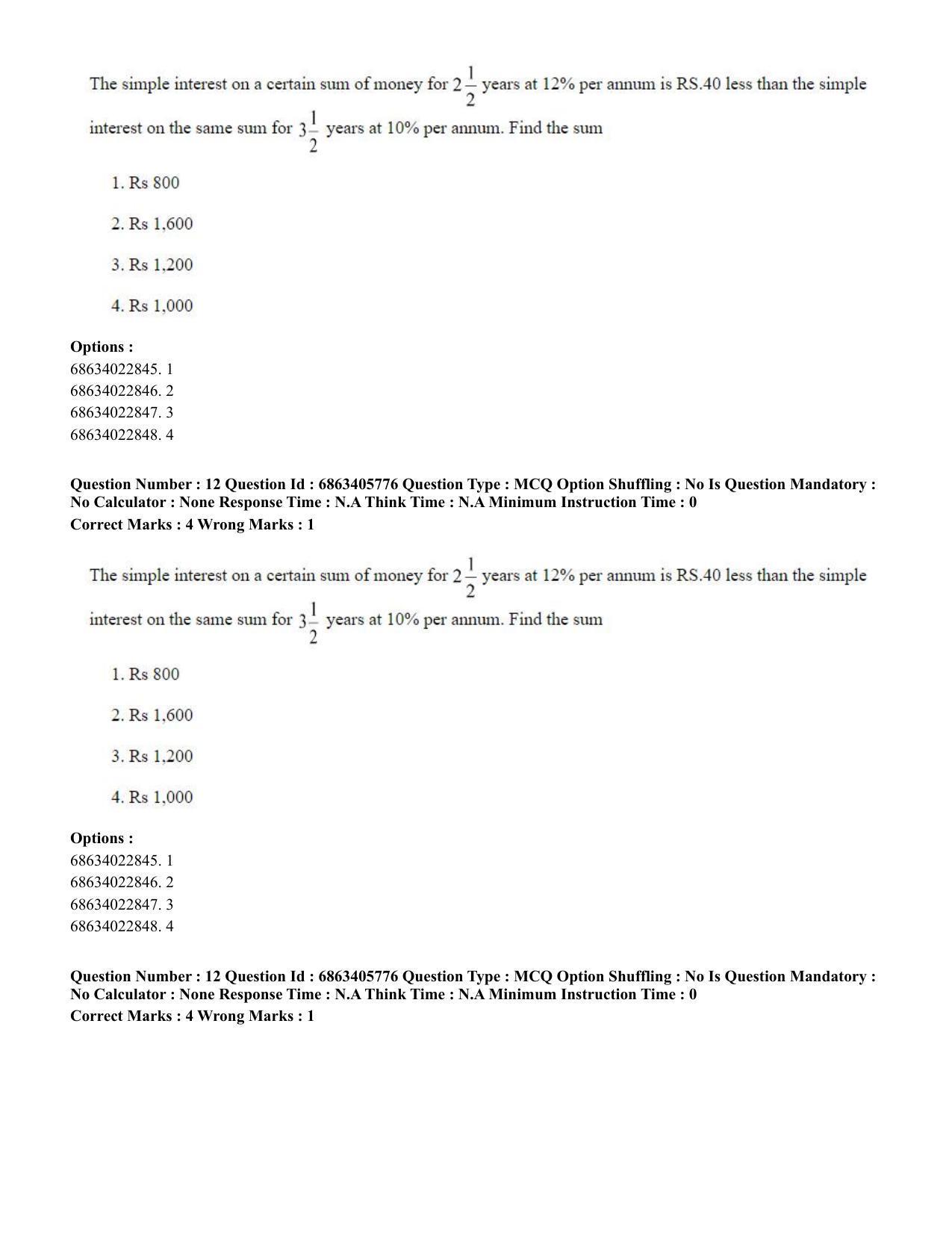 CUET PG 2023: LAQP10 – French (Eng.) - Shift 3 (05-06-2023) Question Paper - Page 19