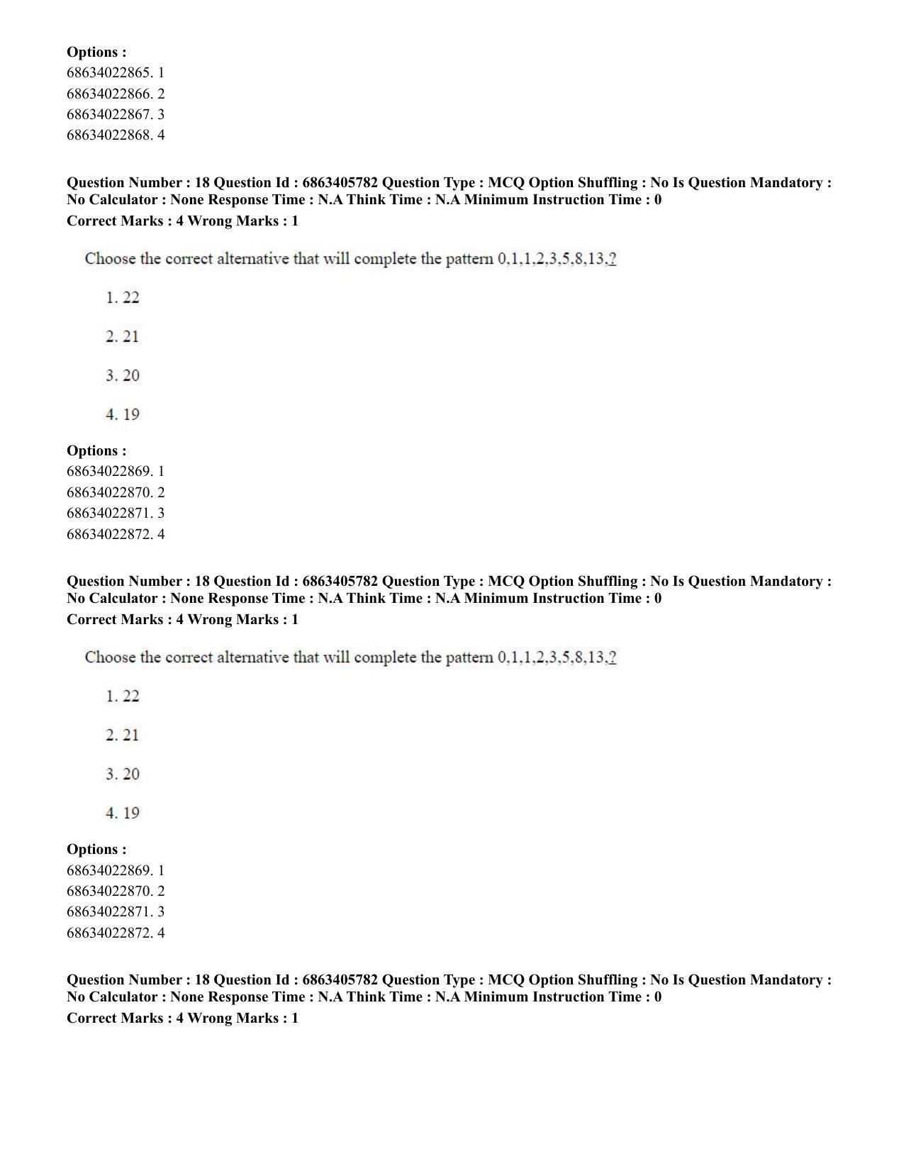 CUET PG 2023: LAQP10 – French (Eng.) - Shift 3 (05-06-2023) Question Paper - Page 27