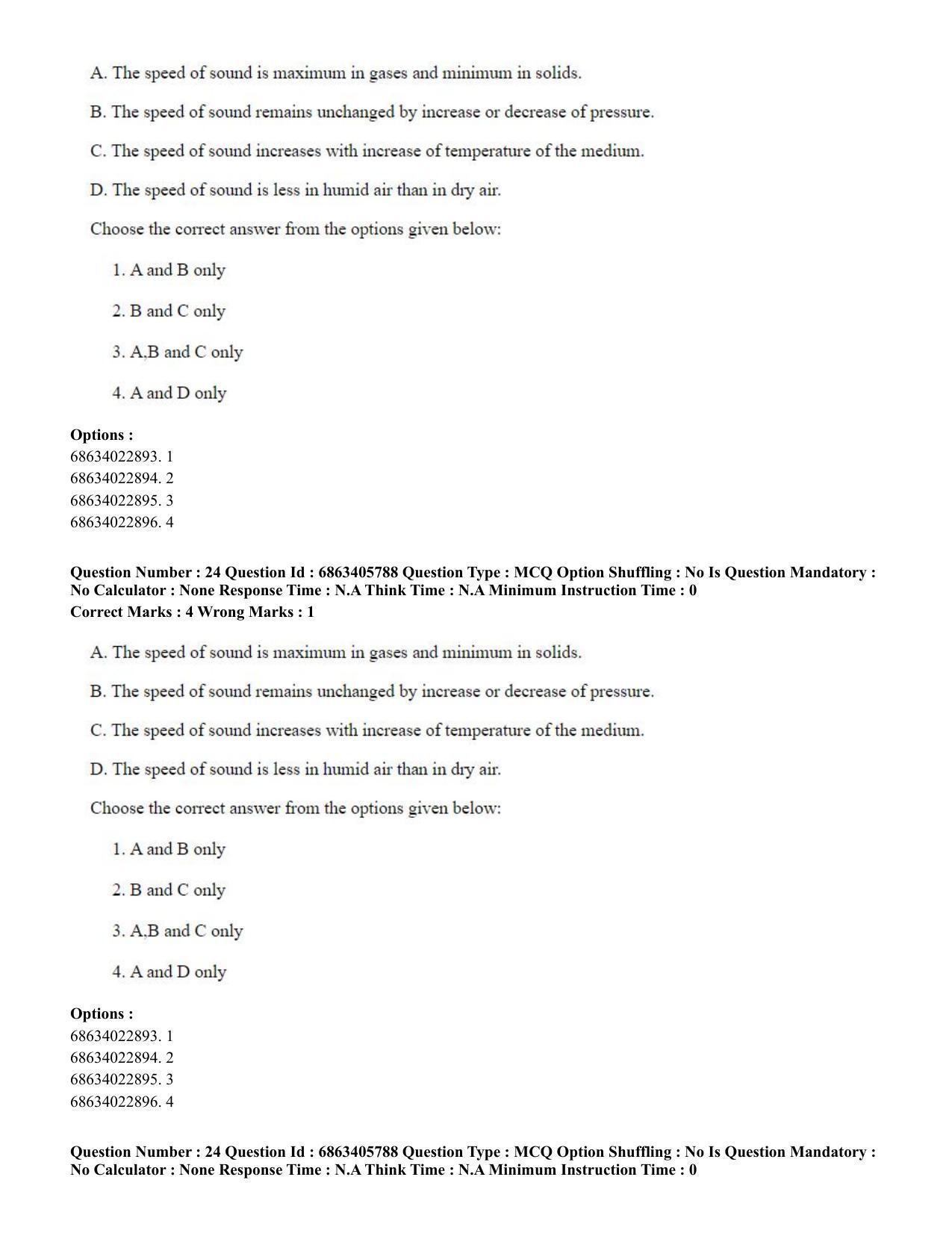 CUET PG 2023: LAQP10 – French (Eng.) - Shift 3 (05-06-2023) Question Paper - Page 35