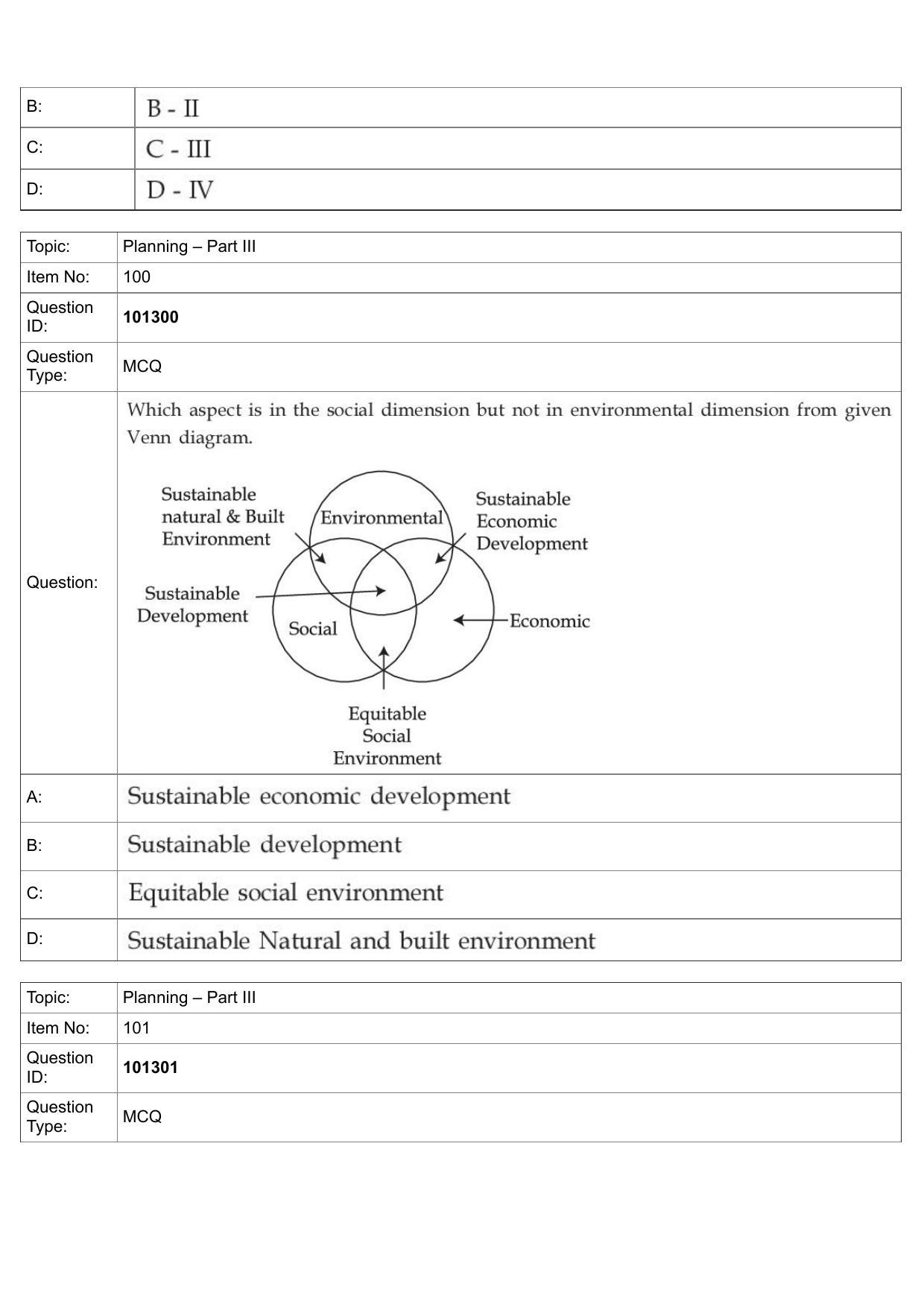 JEE Mains 2022: B Planning English (Shift 1) 30-07-2022 Question Paper - Page 61