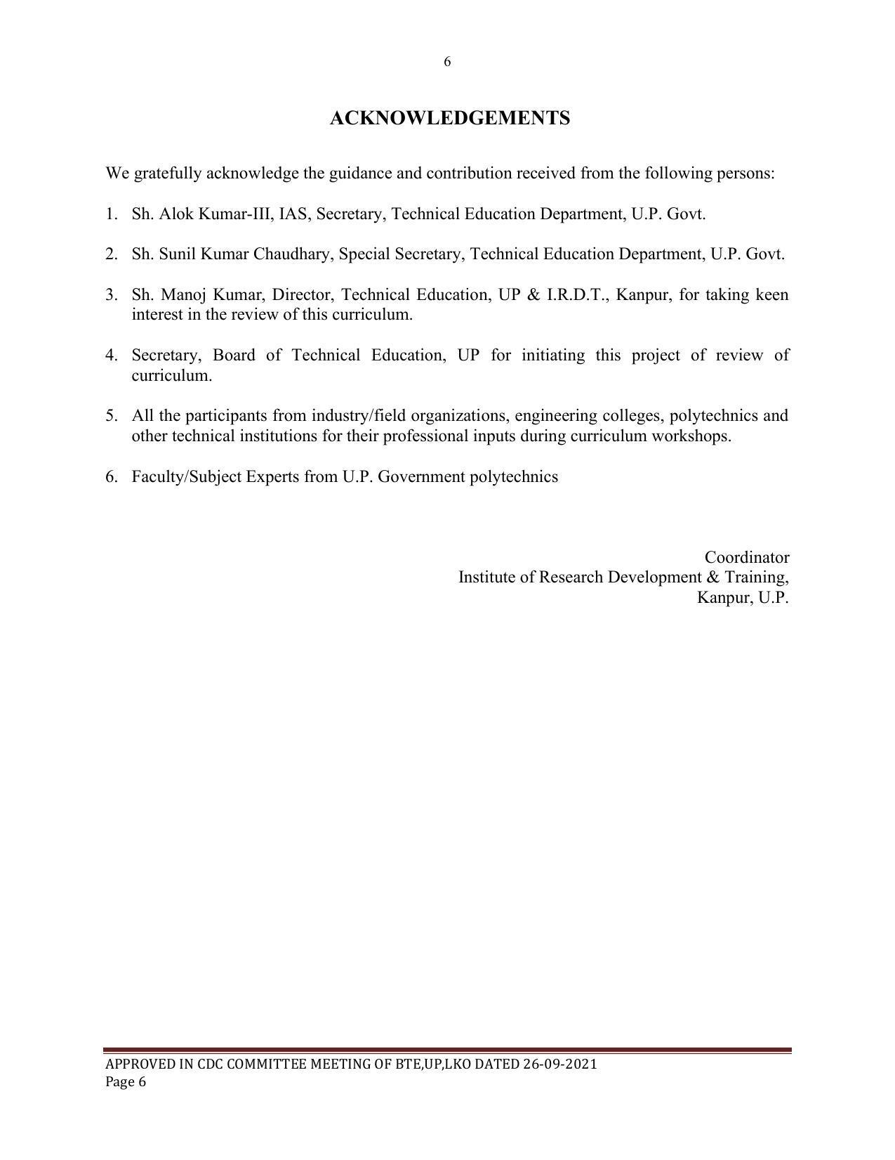 SYLLABUS FOR SEMESTER SYSTEM EFFECTIVE FROM (2021-2022) - ELECTRONICS & COMMUNICATION ENGINEERING - Page 6