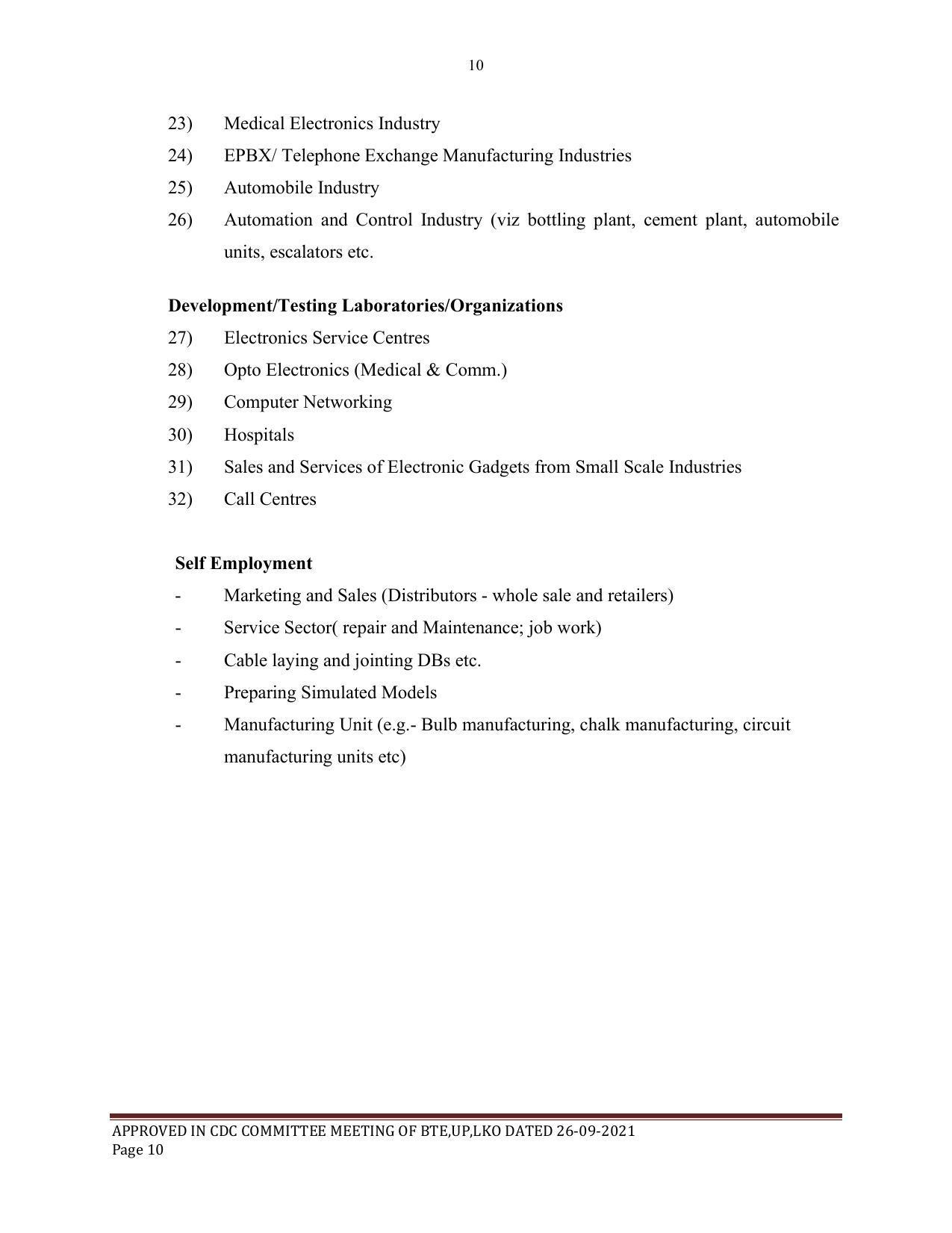SYLLABUS FOR SEMESTER SYSTEM EFFECTIVE FROM (2021-2022) - ELECTRONICS & COMMUNICATION ENGINEERING - Page 10