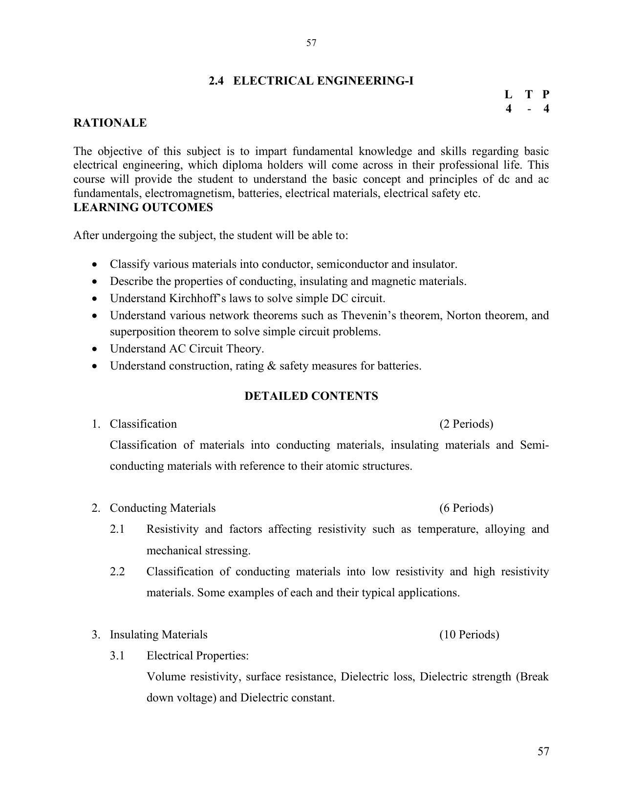 SYLLABUS FOR SEMESTER SYSTEM EFFECTIVE FROM (2021-2022) - ELECTRONICS & COMMUNICATION ENGINEERING - Page 64