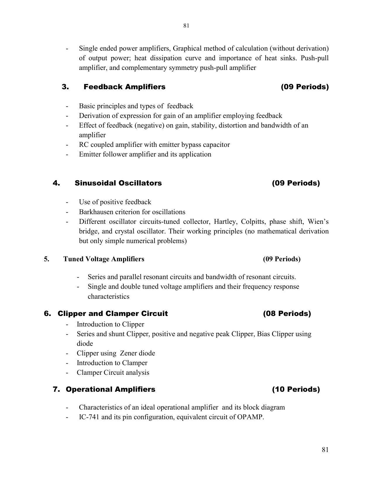 SYLLABUS FOR SEMESTER SYSTEM EFFECTIVE FROM (2021-2022) - ELECTRONICS & COMMUNICATION ENGINEERING - Page 88