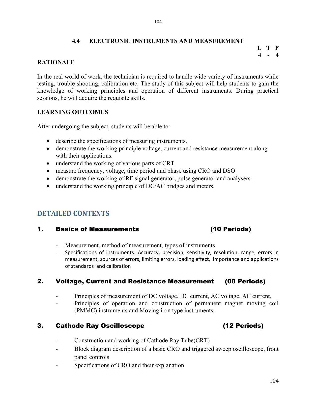 SYLLABUS FOR SEMESTER SYSTEM EFFECTIVE FROM (2021-2022) - ELECTRONICS & COMMUNICATION ENGINEERING - Page 111