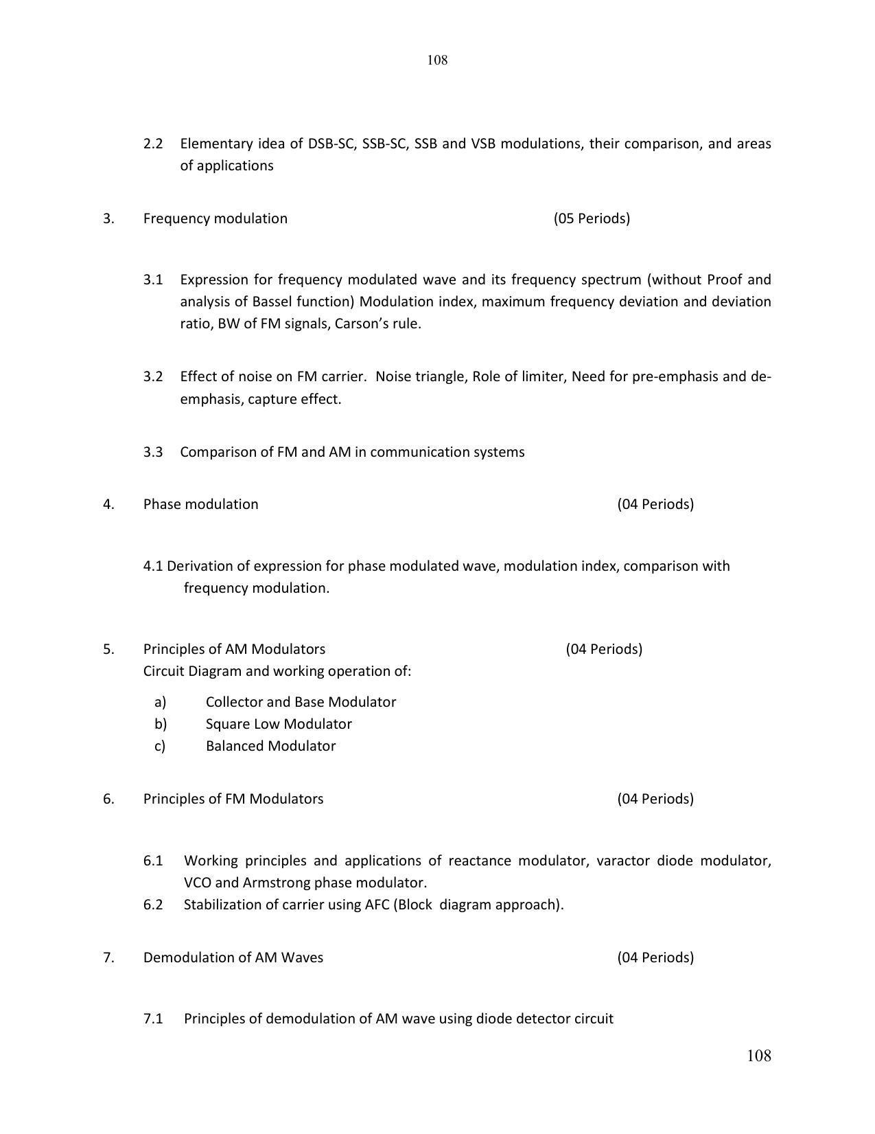 SYLLABUS FOR SEMESTER SYSTEM EFFECTIVE FROM (2021-2022) - ELECTRONICS & COMMUNICATION ENGINEERING - Page 115