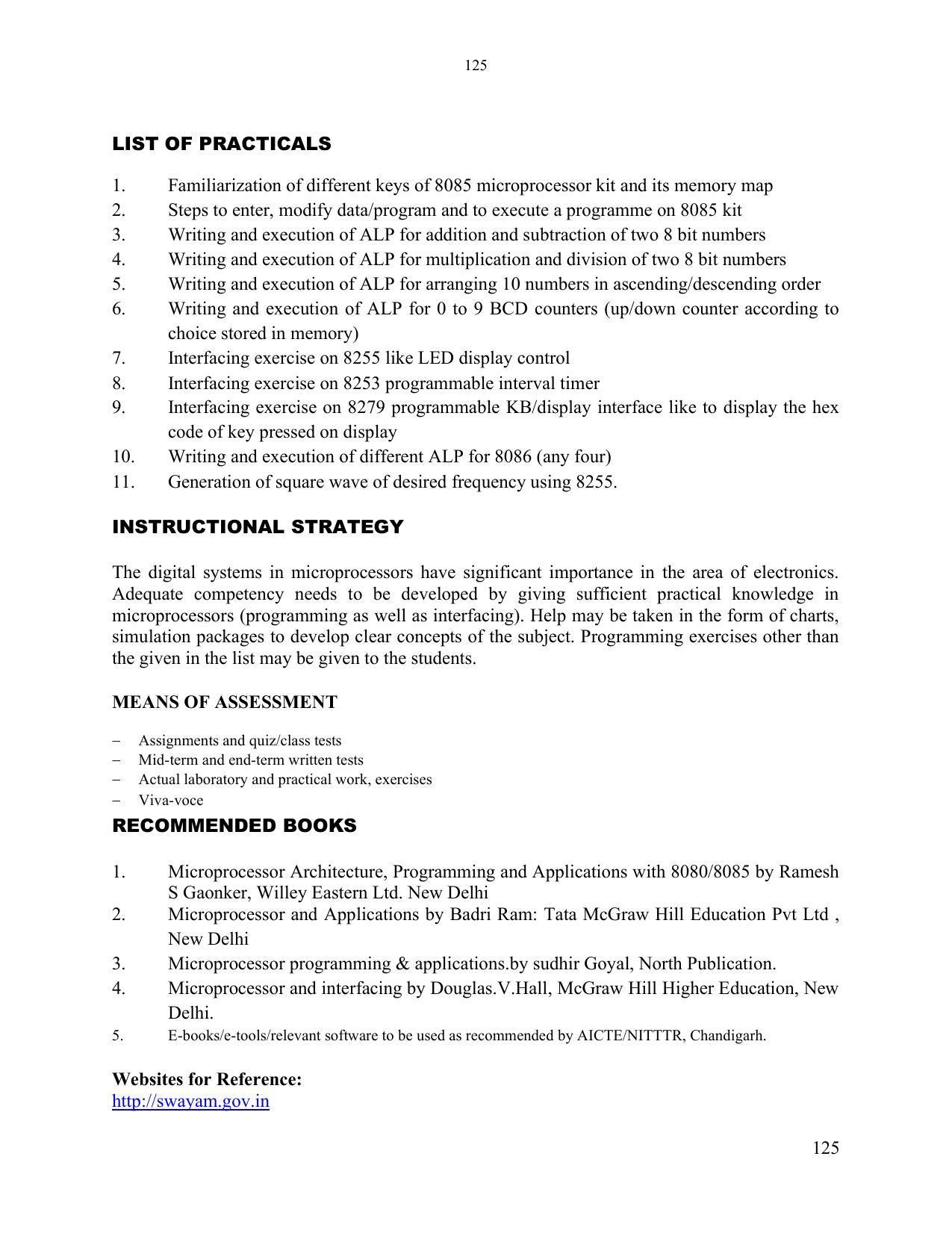 SYLLABUS FOR SEMESTER SYSTEM EFFECTIVE FROM (2021-2022) - ELECTRONICS & COMMUNICATION ENGINEERING - Page 132