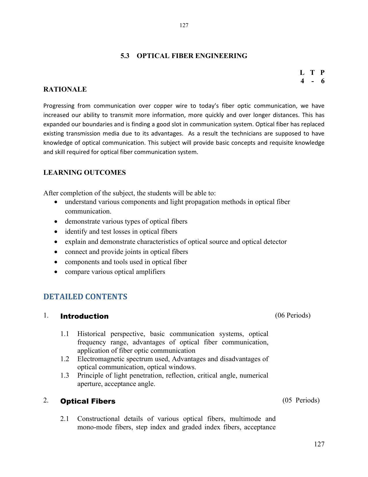 SYLLABUS FOR SEMESTER SYSTEM EFFECTIVE FROM (2021-2022) - ELECTRONICS & COMMUNICATION ENGINEERING - Page 134