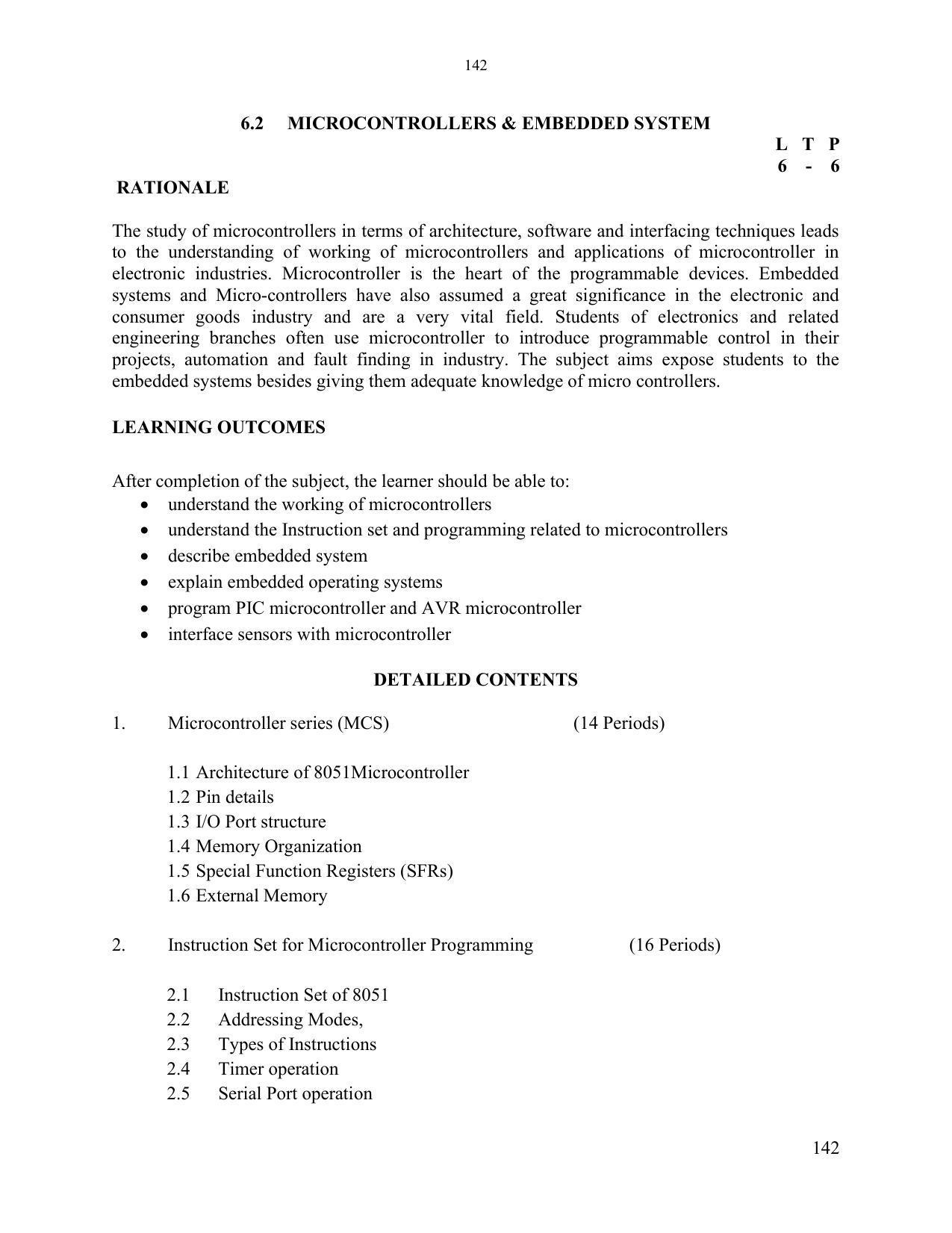 SYLLABUS FOR SEMESTER SYSTEM EFFECTIVE FROM (2021-2022) - ELECTRONICS & COMMUNICATION ENGINEERING - Page 149