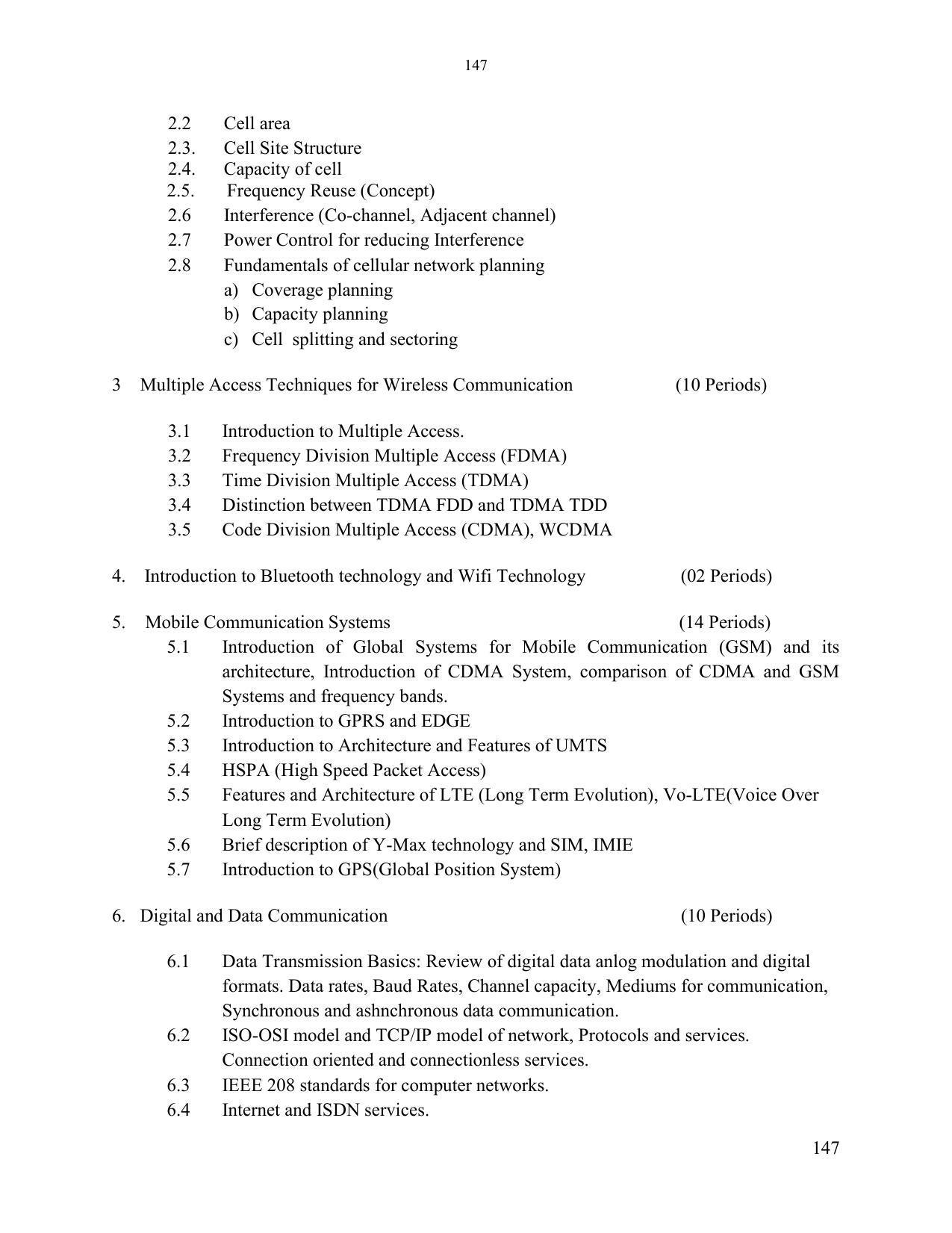 SYLLABUS FOR SEMESTER SYSTEM EFFECTIVE FROM (2021-2022) - ELECTRONICS & COMMUNICATION ENGINEERING - Page 154