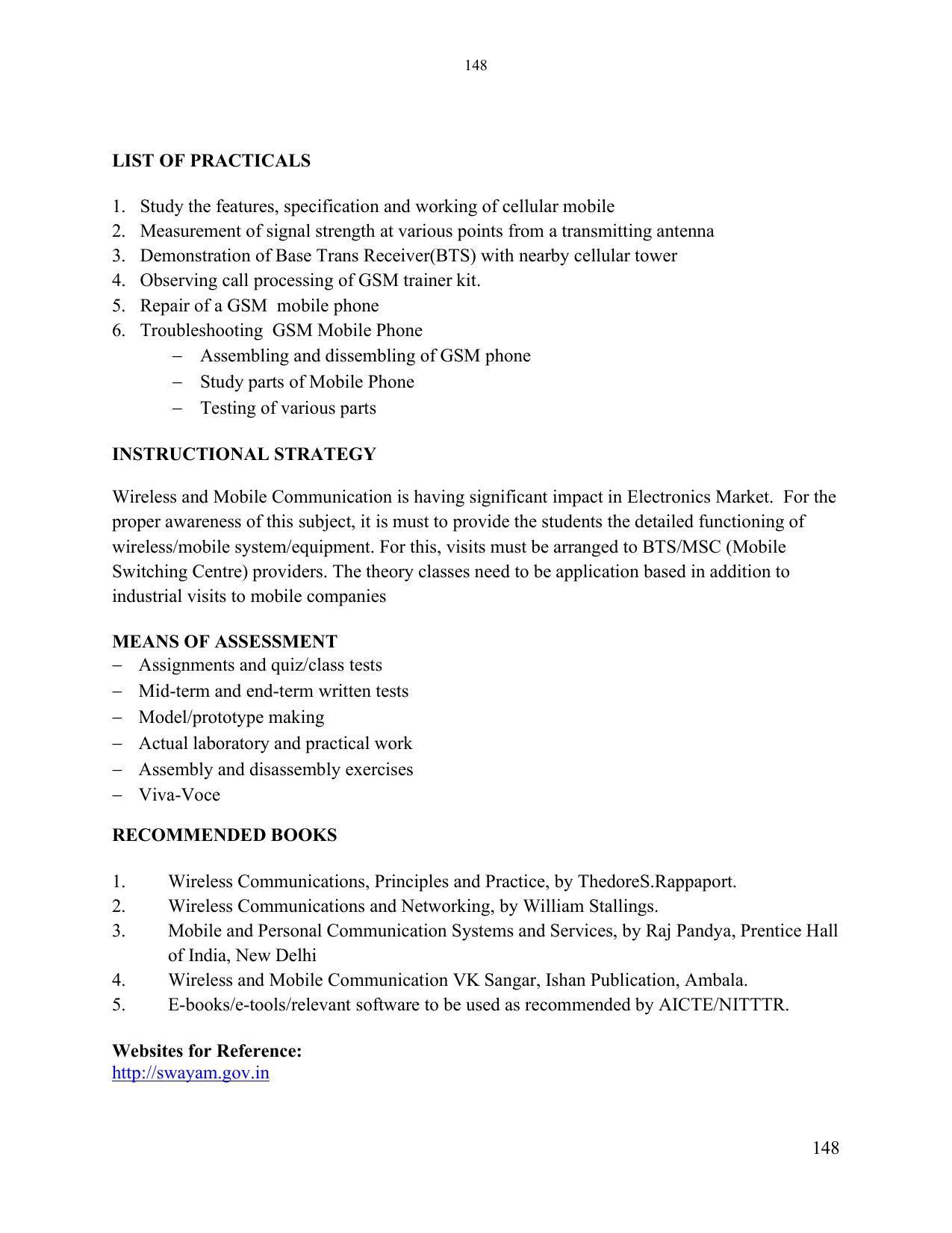 SYLLABUS FOR SEMESTER SYSTEM EFFECTIVE FROM (2021-2022) - ELECTRONICS & COMMUNICATION ENGINEERING - Page 155