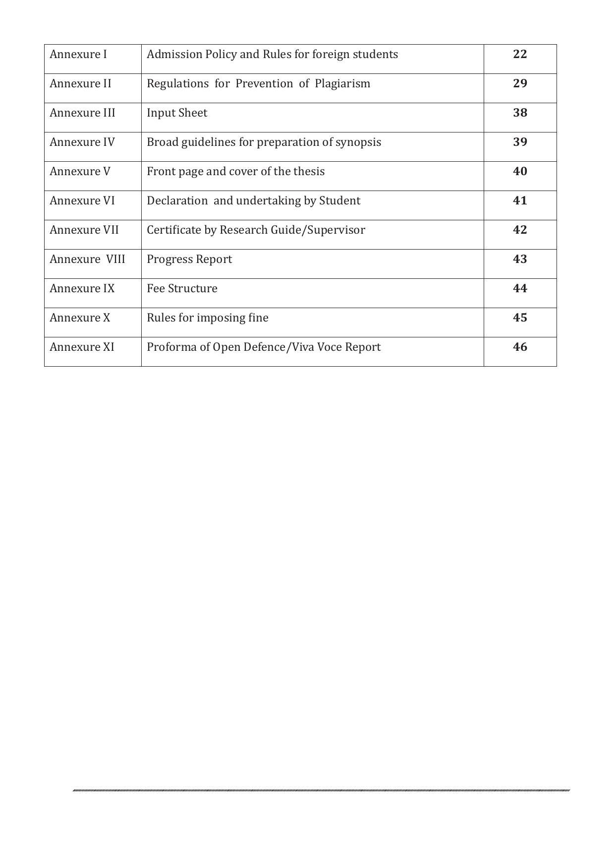 Shivaji University, Kolhapur M.Phil & Ph.D 2021-22 Prospectus - Page 4