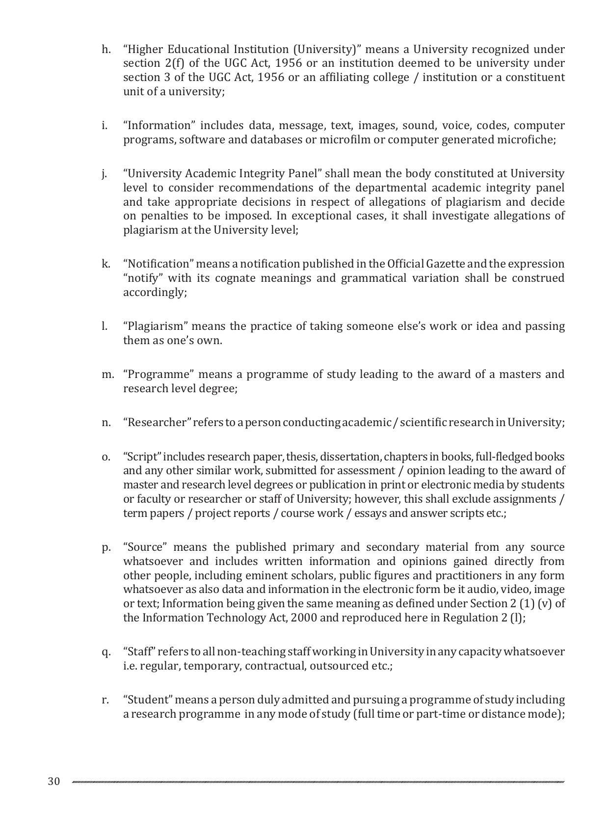 Shivaji University, Kolhapur M.Phil & Ph.D 2021-22 Prospectus - Page 32
