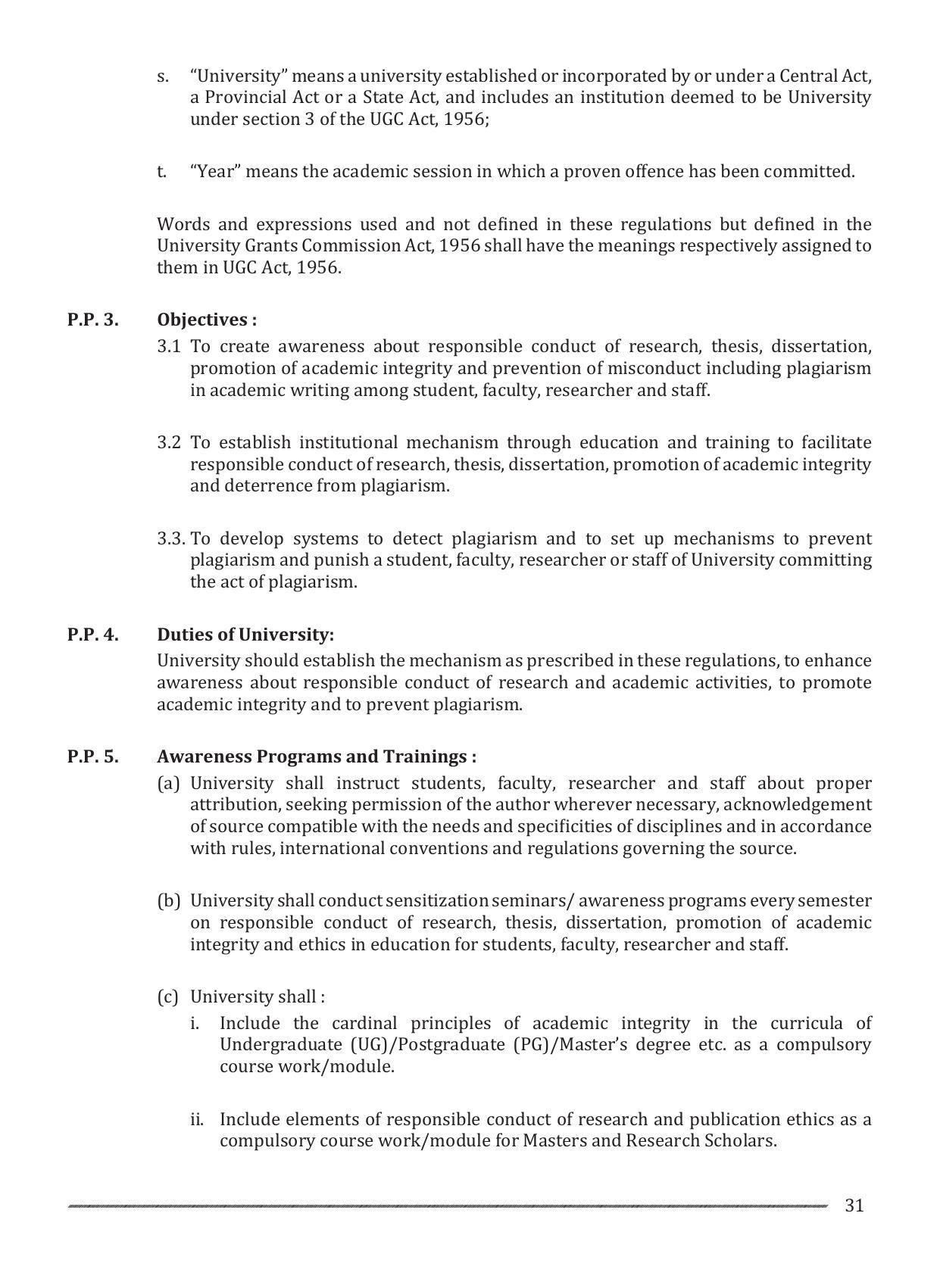 Shivaji University, Kolhapur M.Phil & Ph.D 2021-22 Prospectus - Page 33