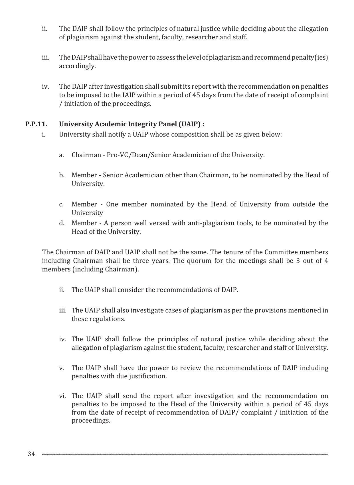 Shivaji University, Kolhapur M.Phil & Ph.D 2021-22 Prospectus - Page 36