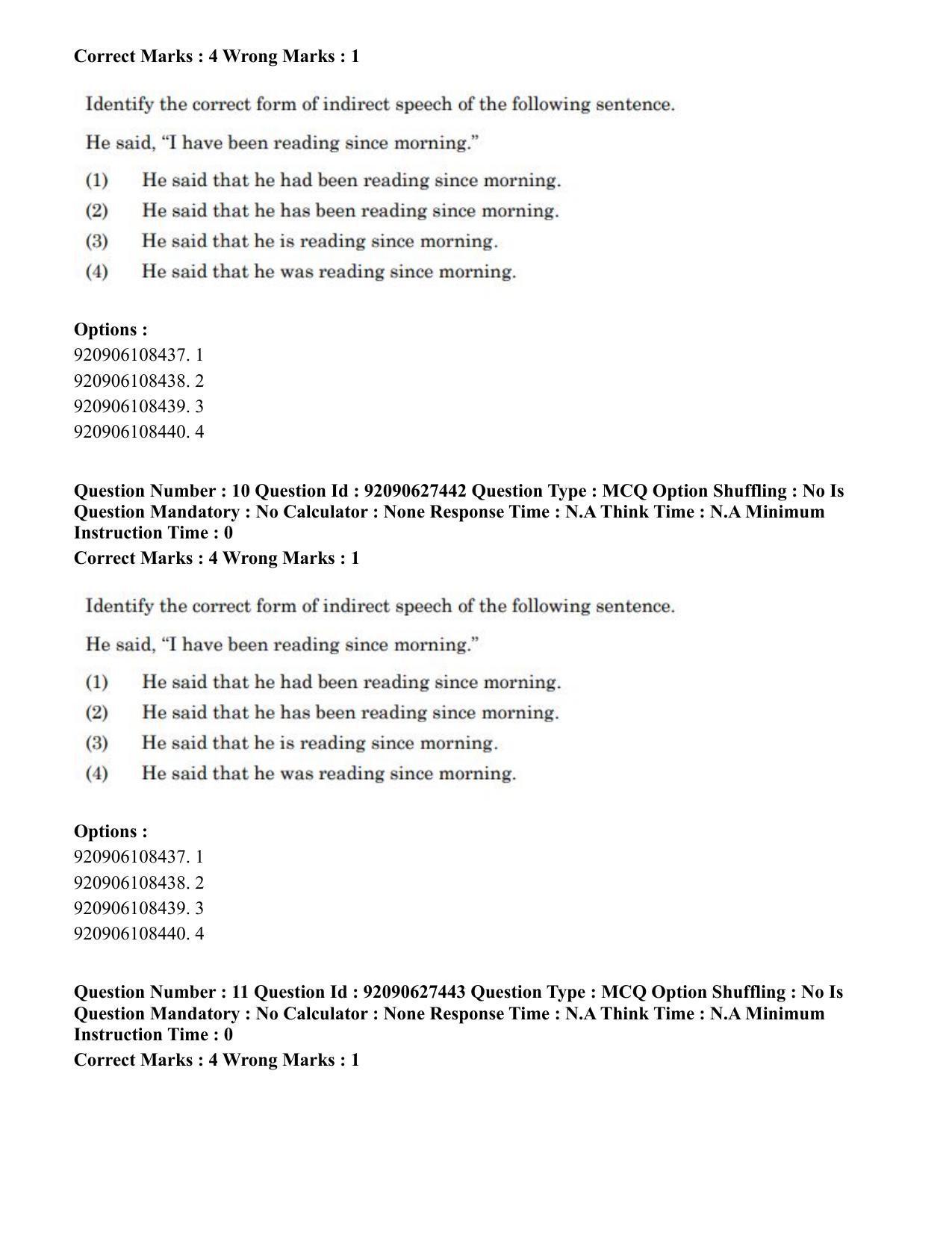 CUET PG 2023: LAQP34 – Russian (Eng) - Shift 3 (26-06-2023) Question Paper - Page 16