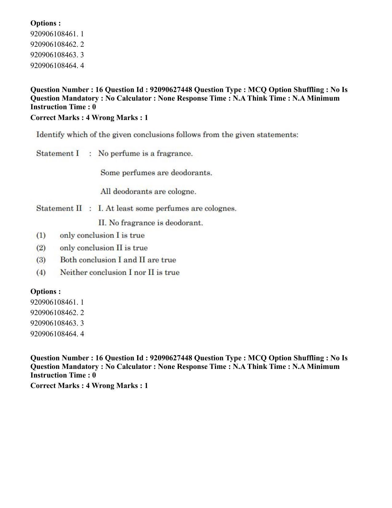 CUET PG 2023: LAQP34 – Russian (Eng) - Shift 3 (26-06-2023) Question Paper - Page 23