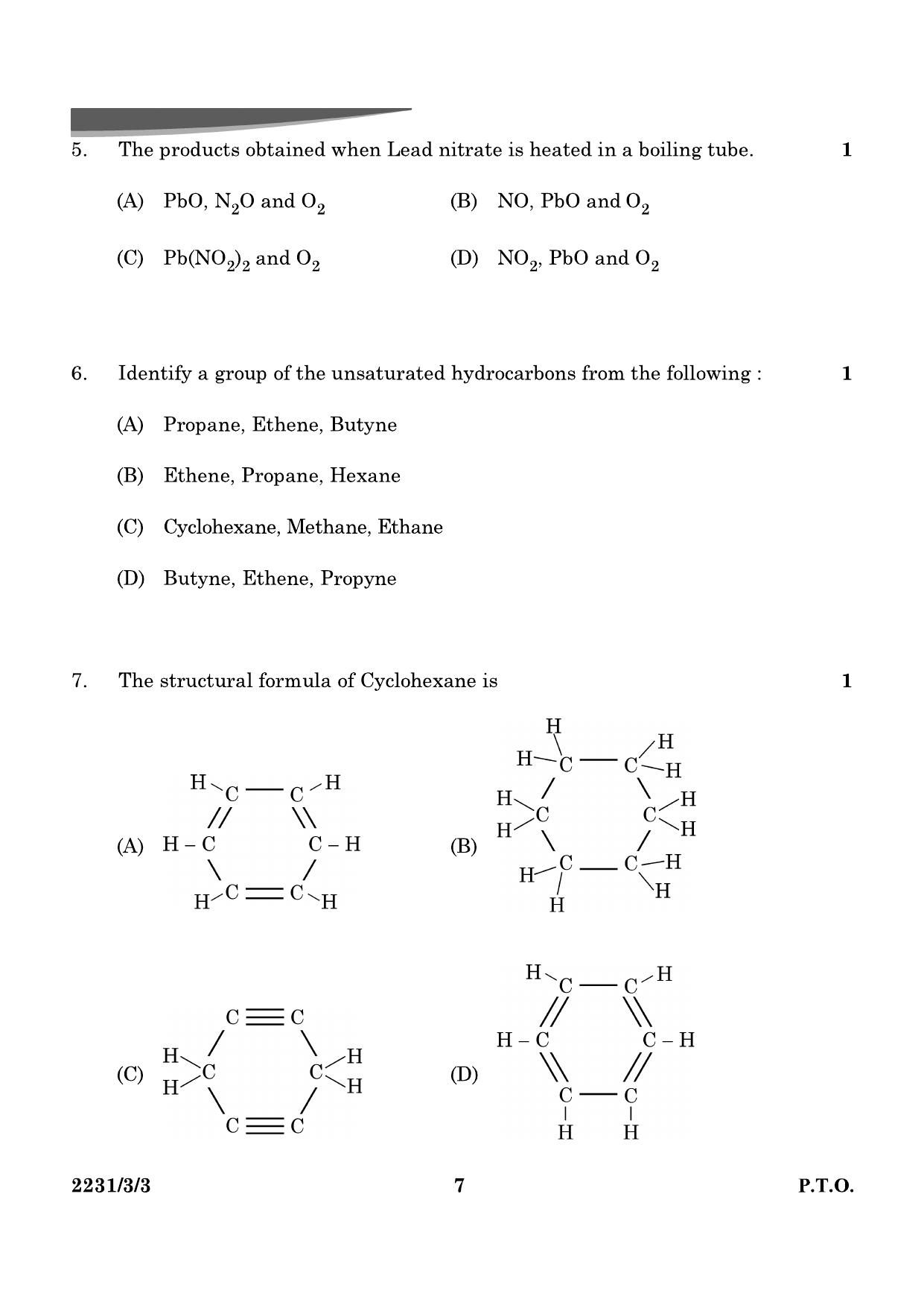 CBSE Class 10 31-3-3 Science 2024 Question Paper - Page 7