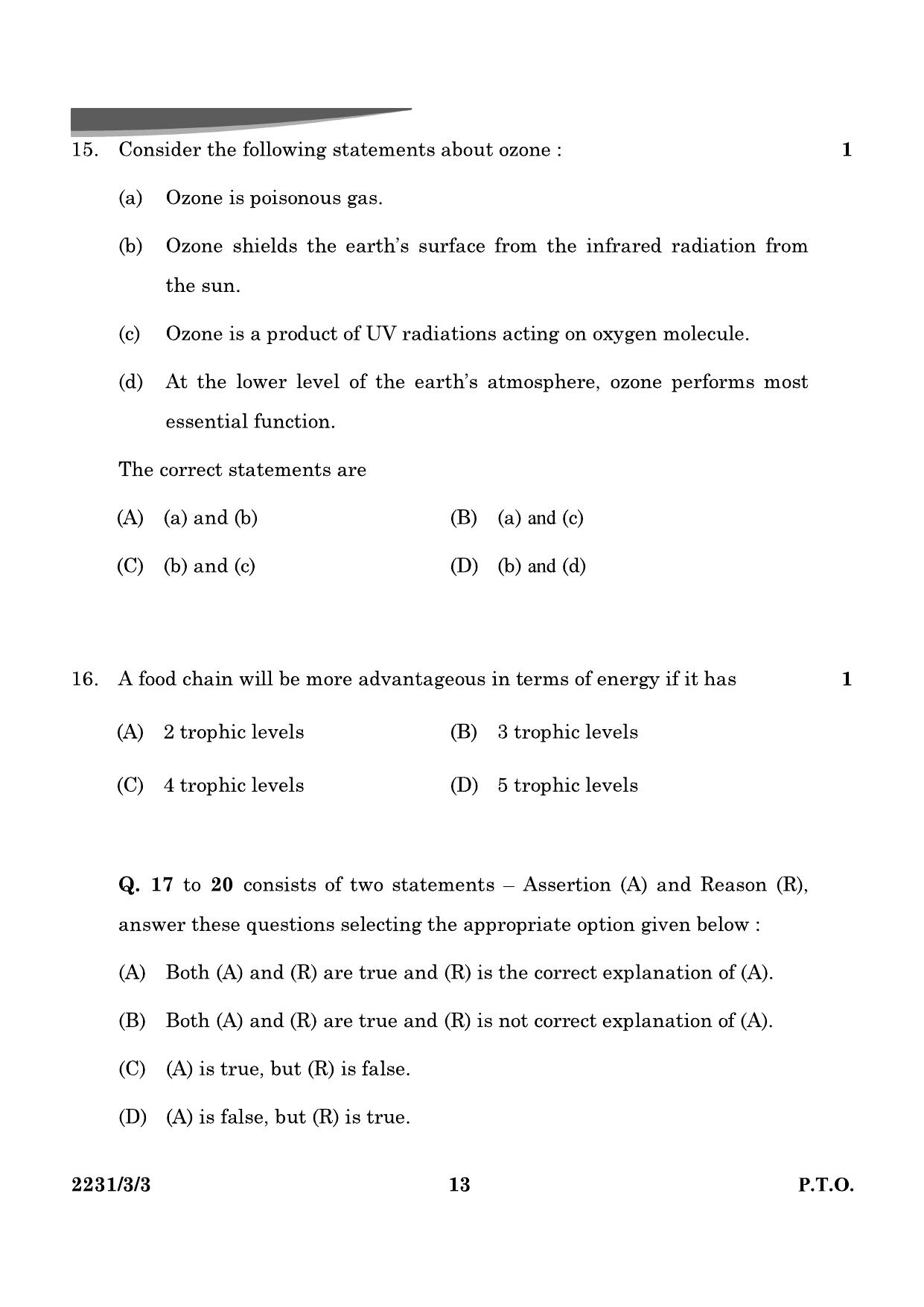 CBSE Class 10 31-3-3 Science 2024 Question Paper - Page 13