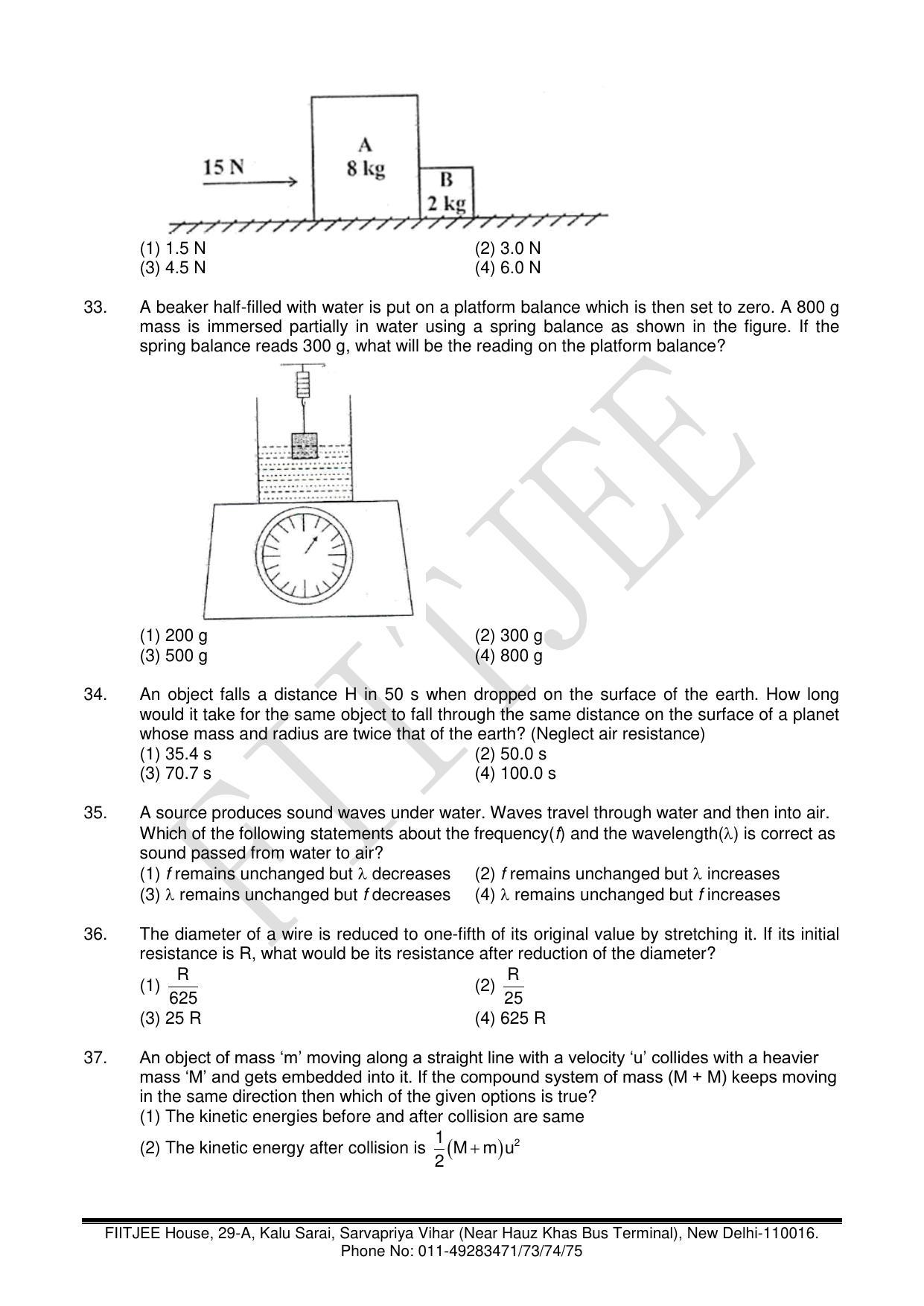 NTSE 2017 (Stage II) SAT Question Paper (May 14, 2017) - Page 6