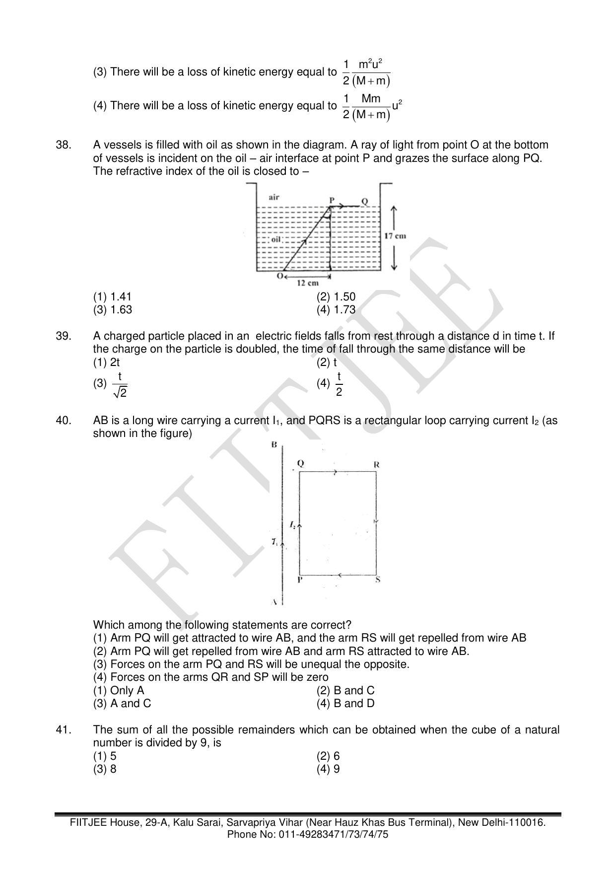 NTSE 2017 (Stage II) SAT Question Paper (May 14, 2017) - Page 7