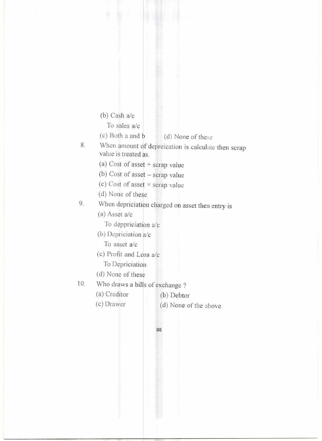 HP Board Class 10 Accountancy Model Paper - Page 6