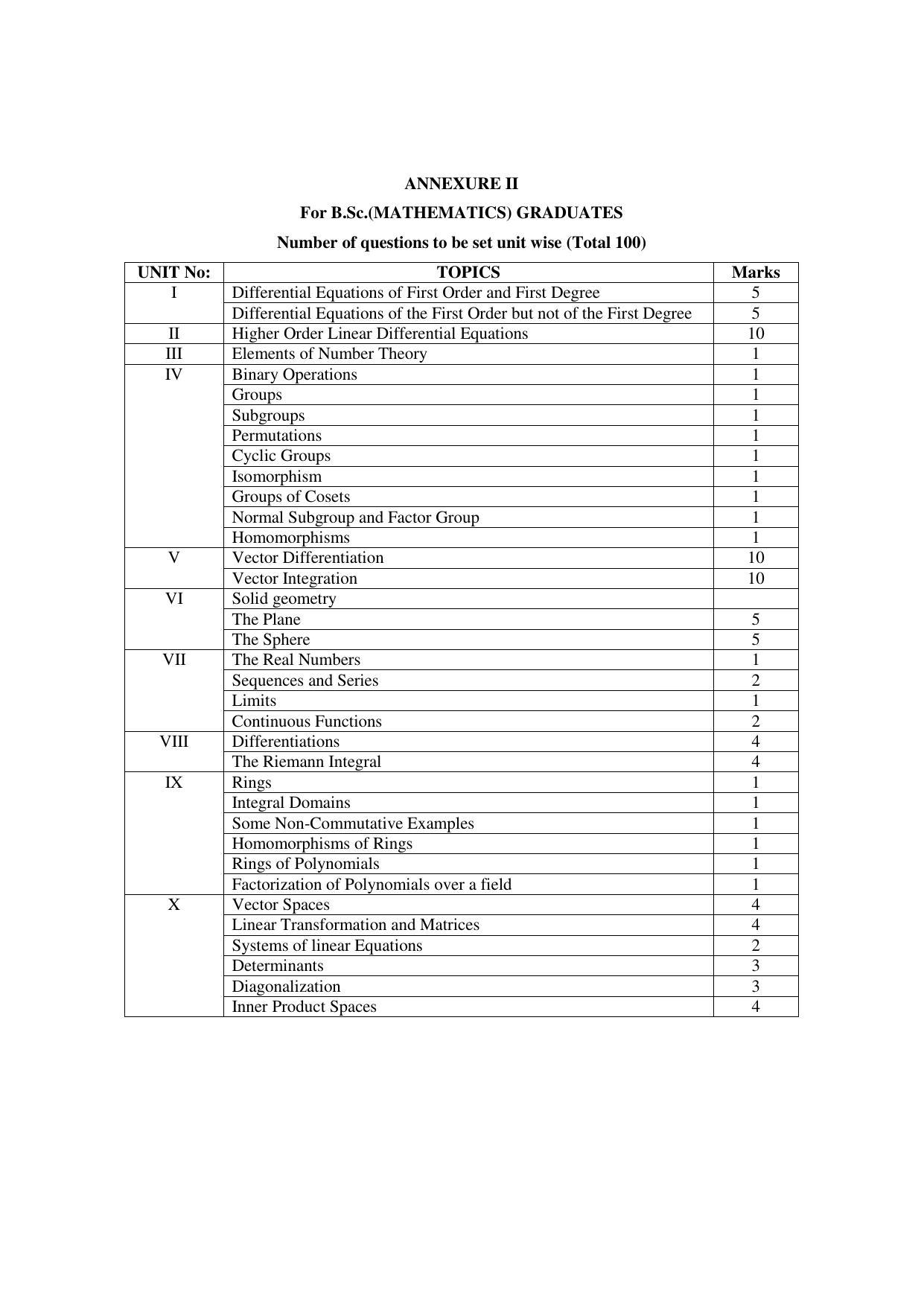 AP ECET MATHEMATICS Syllabus - Page 3