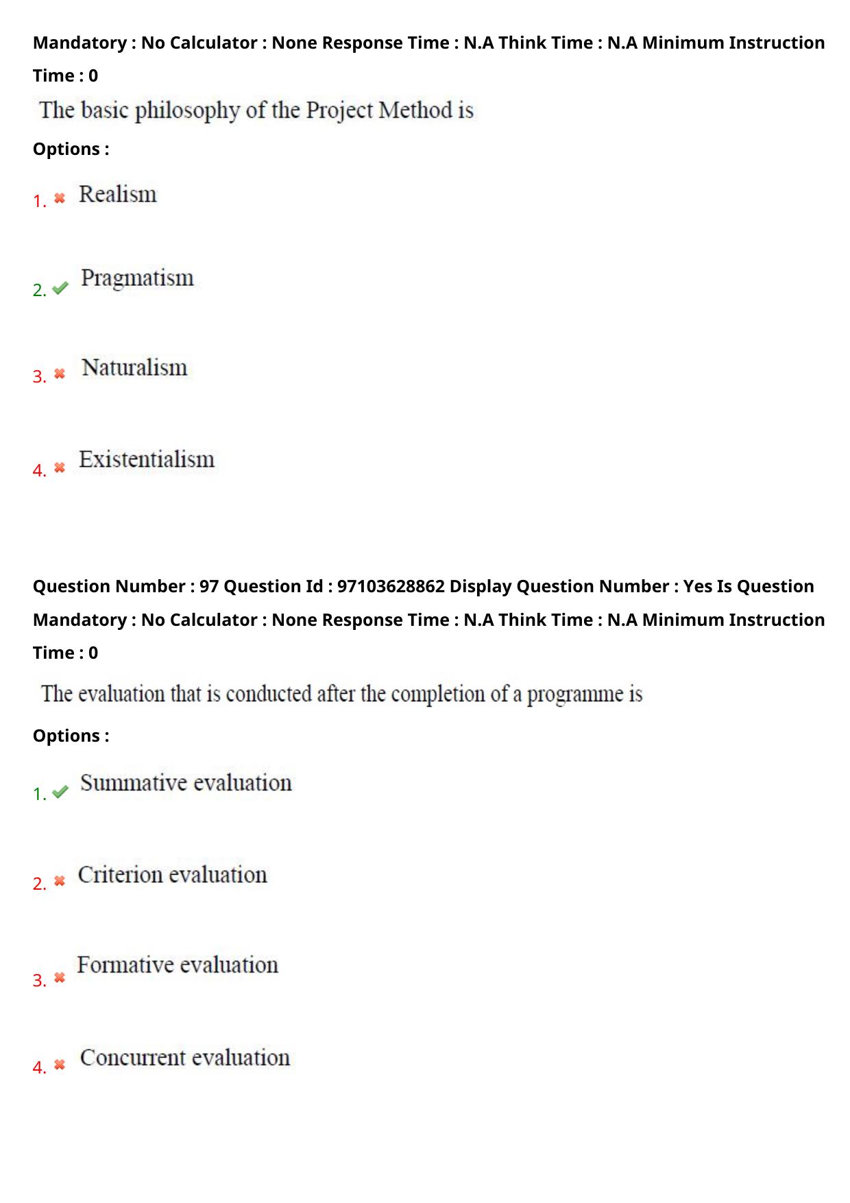 AP RCET 2024 Education Question Paper - Page 60
