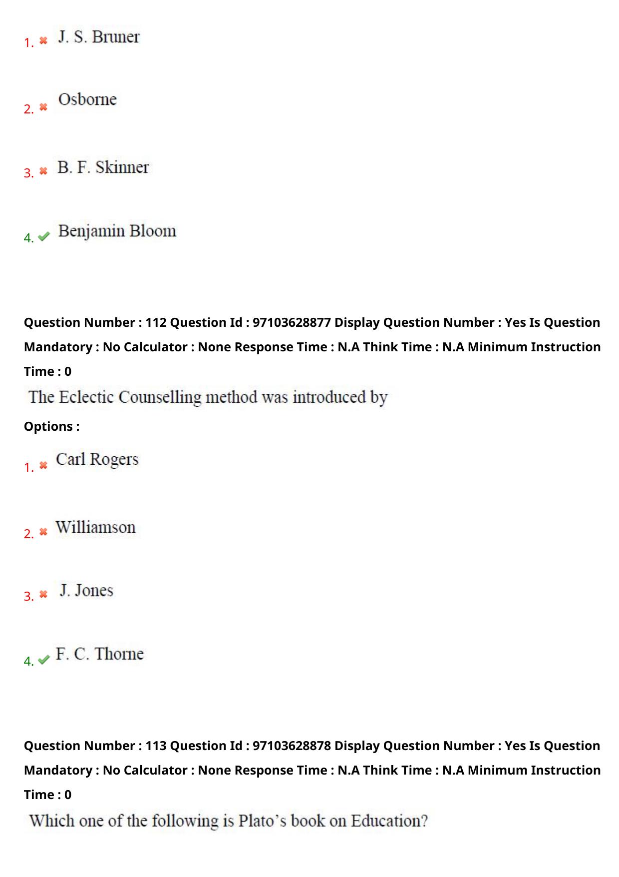 AP RCET 2024 Education Question Paper - Page 68