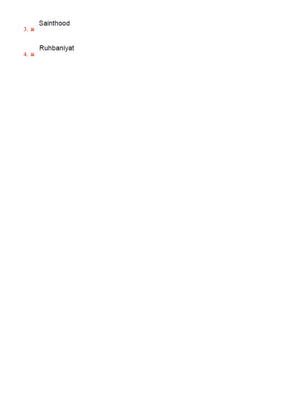 TS CPGET 2023 M A Islamic Studies (Shift 2) Question Paper with Answer Key - Page 48
