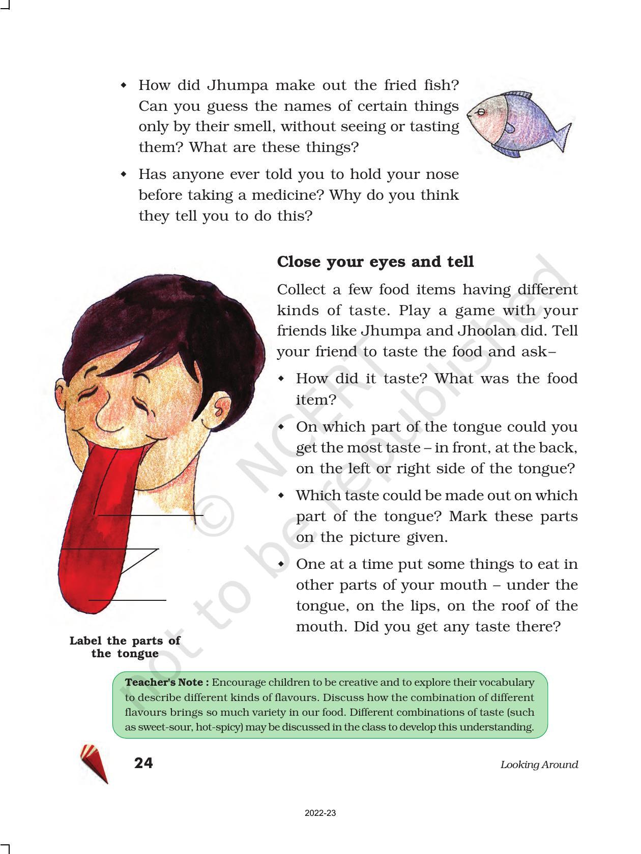 NCERT Book for Class 5 EVS Chapter 3 From Tasting to Digesting - Page 3