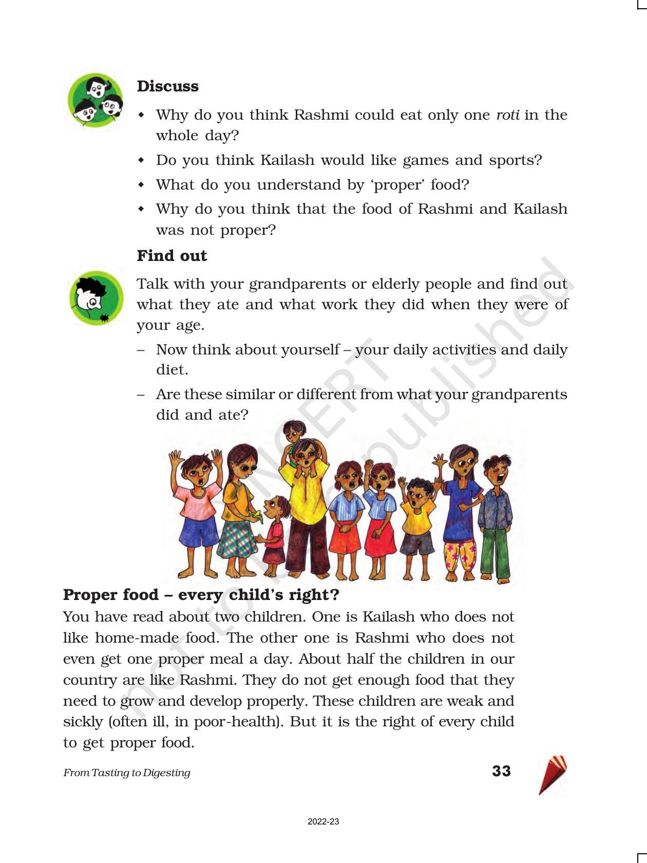NCERT Book for Class 5 EVS Chapter 3 From Tasting to Digesting - Page 12