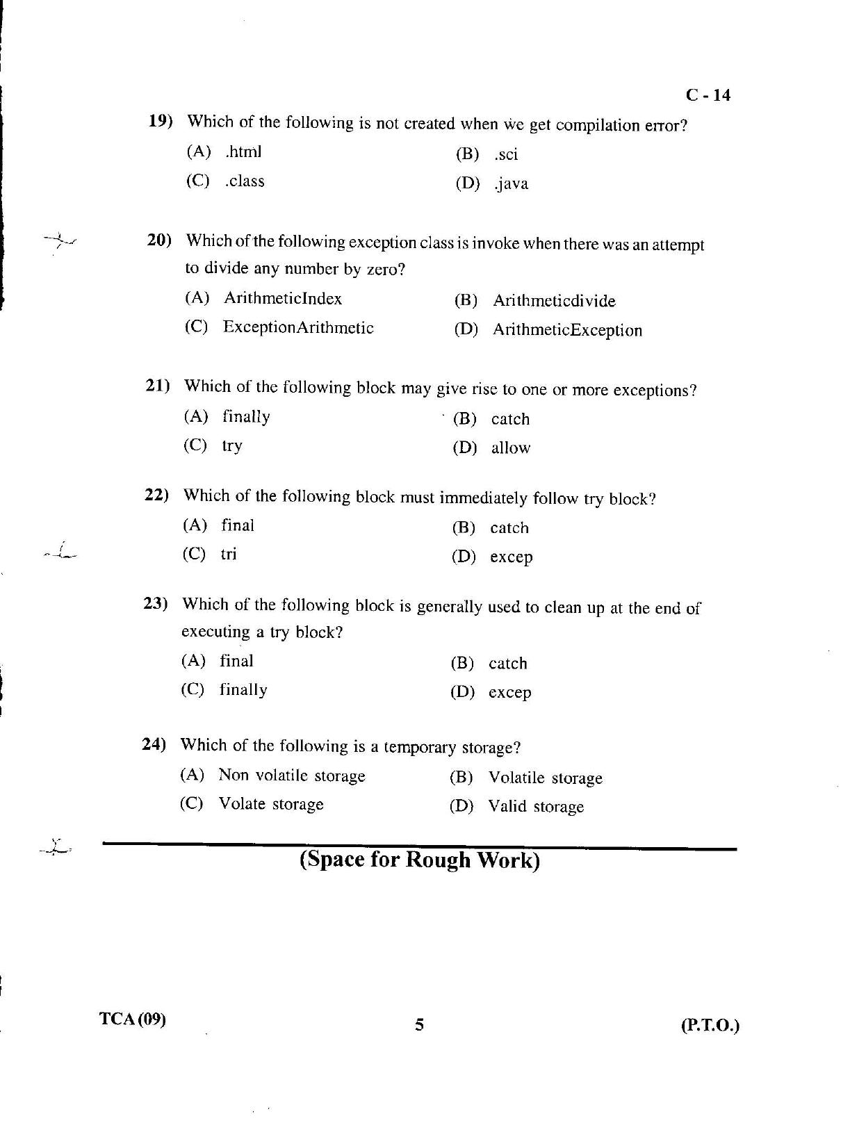 Gujarat Board Class 12th Question Paper March 2019: 331 (E) - Page 5