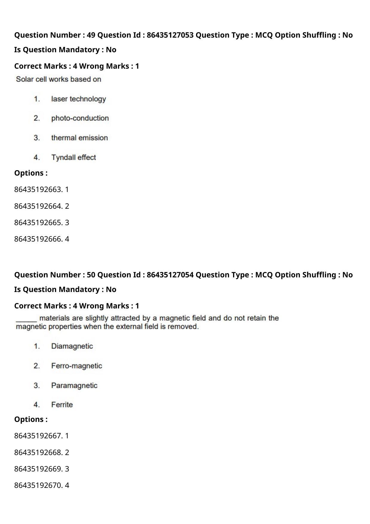 CUET PG 2021 PGQP50 Question Paper - Page 27