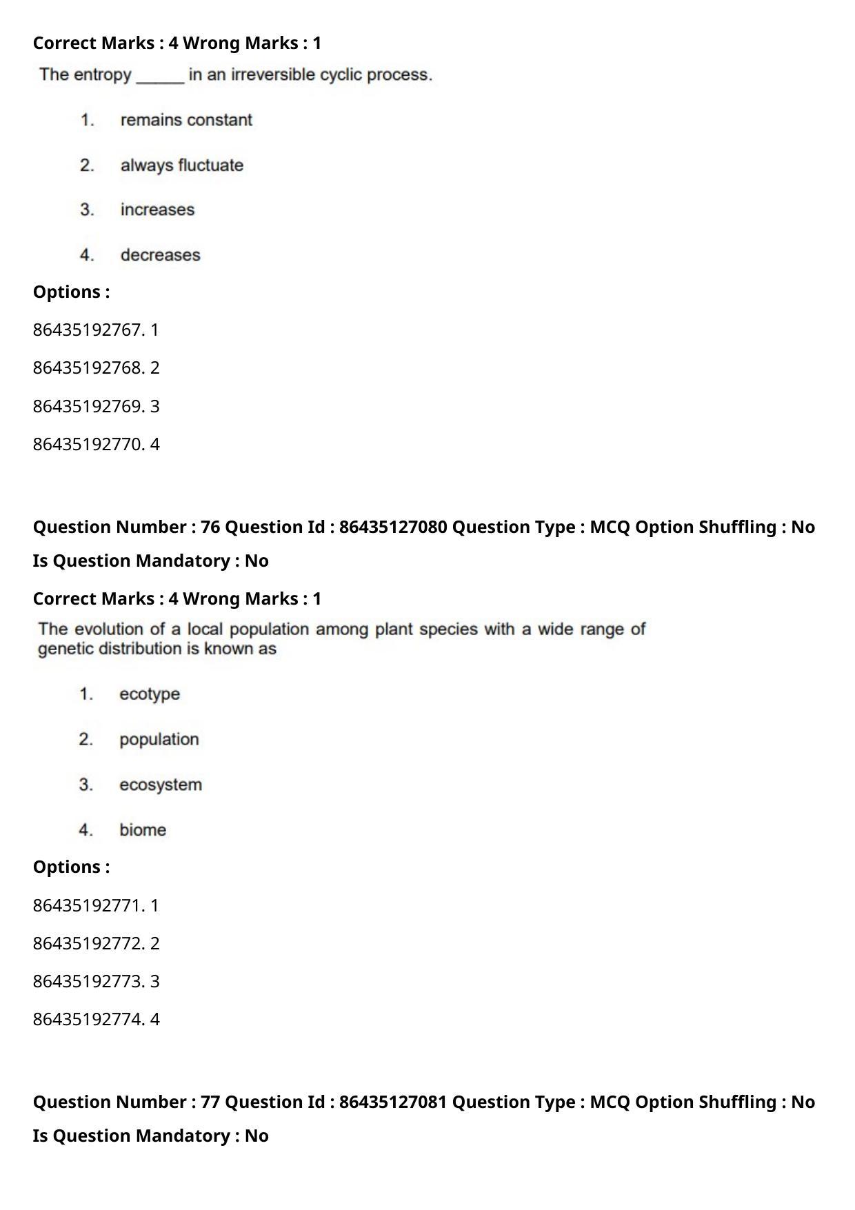 CUET PG 2021 PGQP50 Question Paper - Page 40