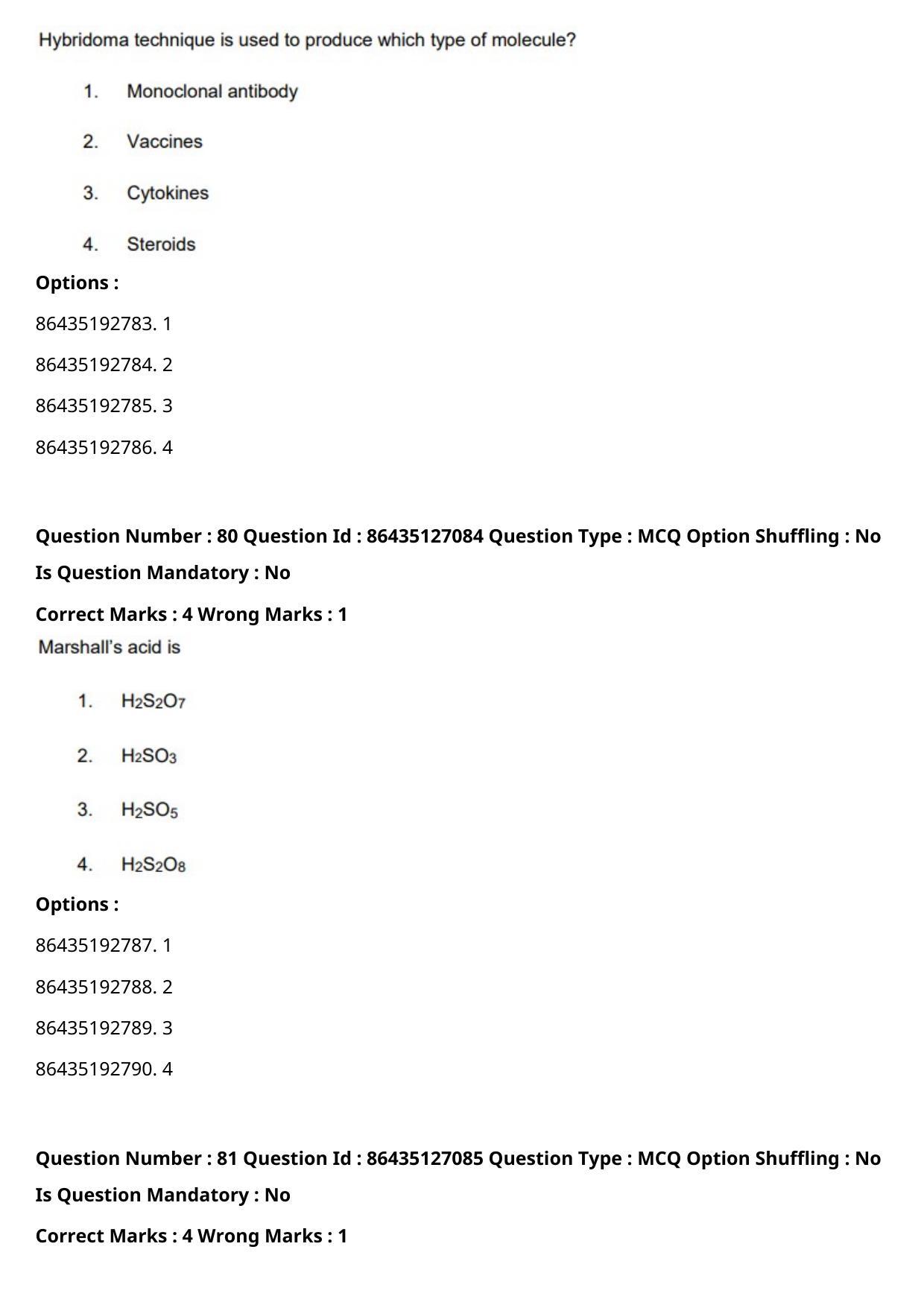 CUET PG 2021 PGQP50 Question Paper - Page 42