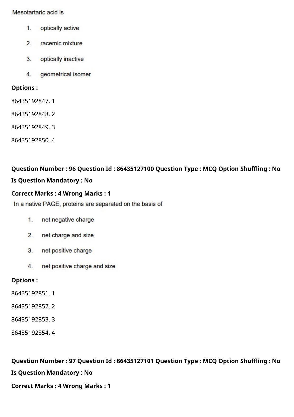 CUET PG 2021 PGQP50 Question Paper - Page 50
