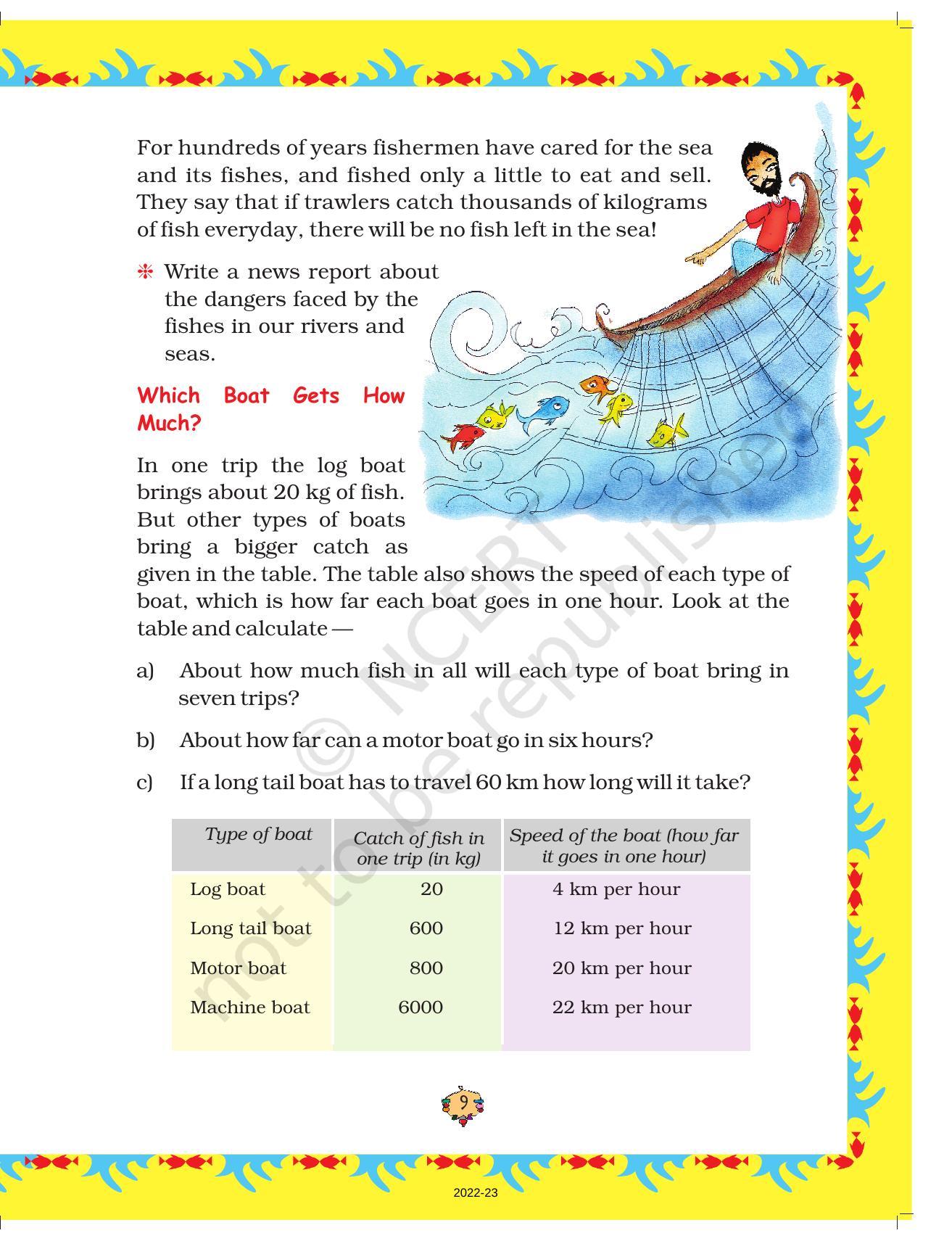 NCERT Book for Class 5 Maths Chapter 1 The fish Tale - Page 9