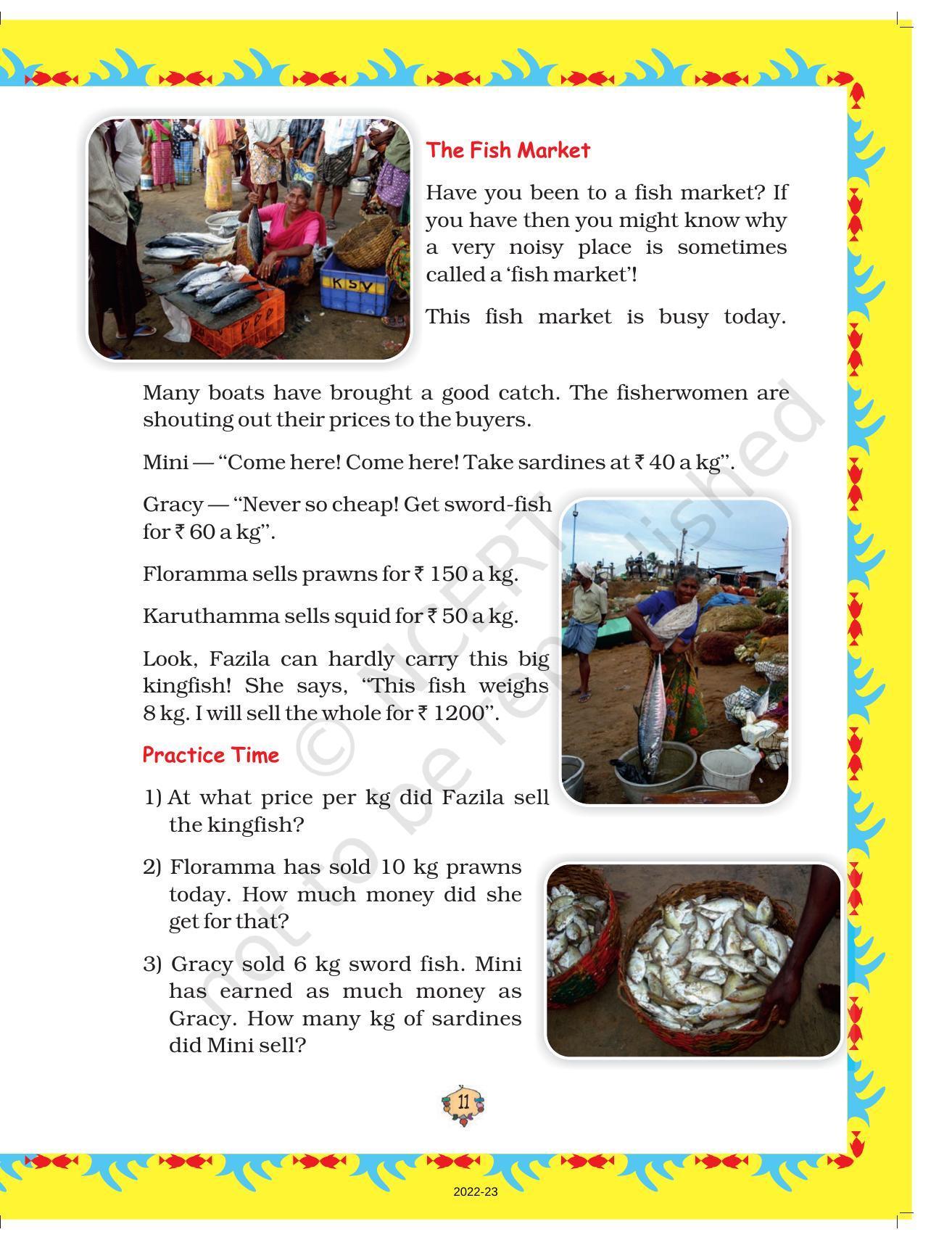 NCERT Book for Class 5 Maths Chapter 1 The fish Tale - Page 11