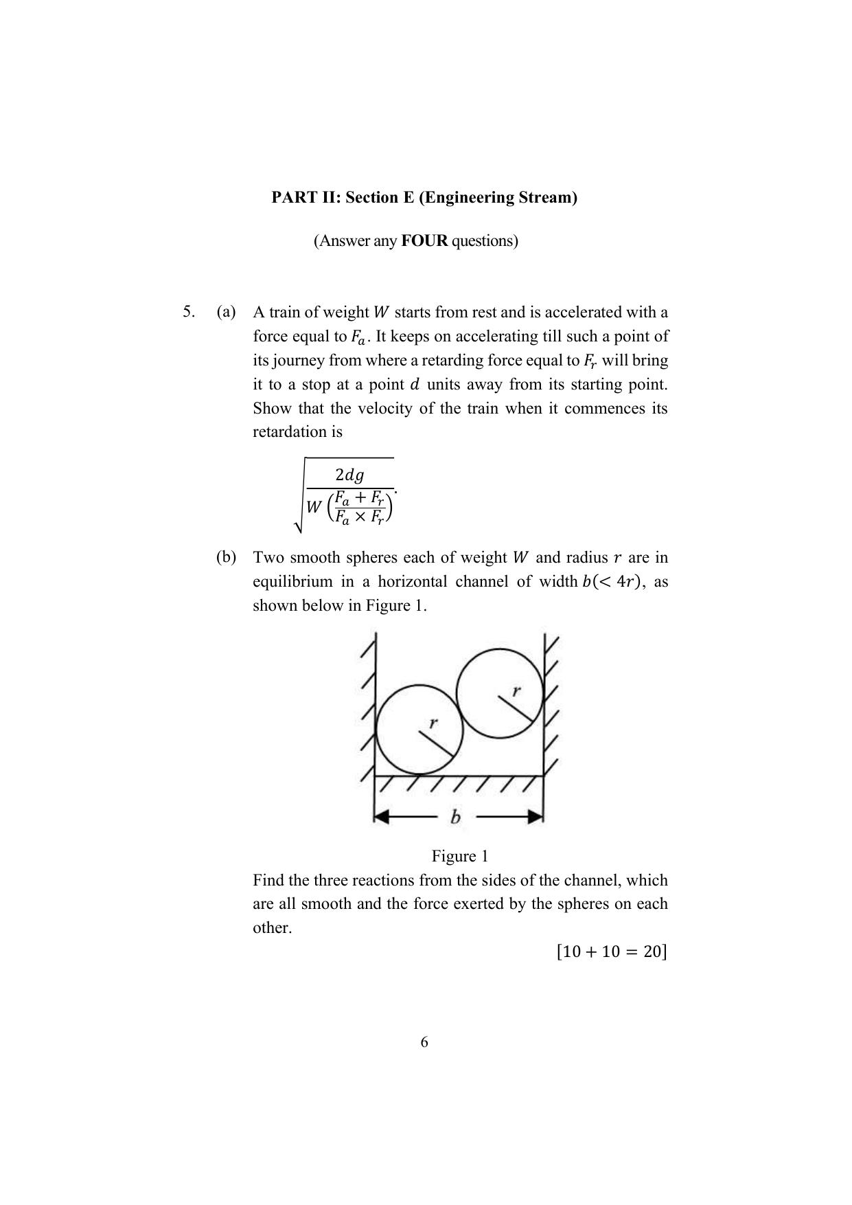 ISI Admission Test M.Tech (QROR) 2024 Sample Paper - Page 6